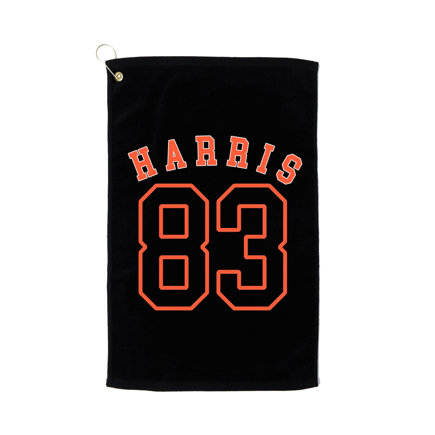 Golf Towel — Shirsey Arch in Black