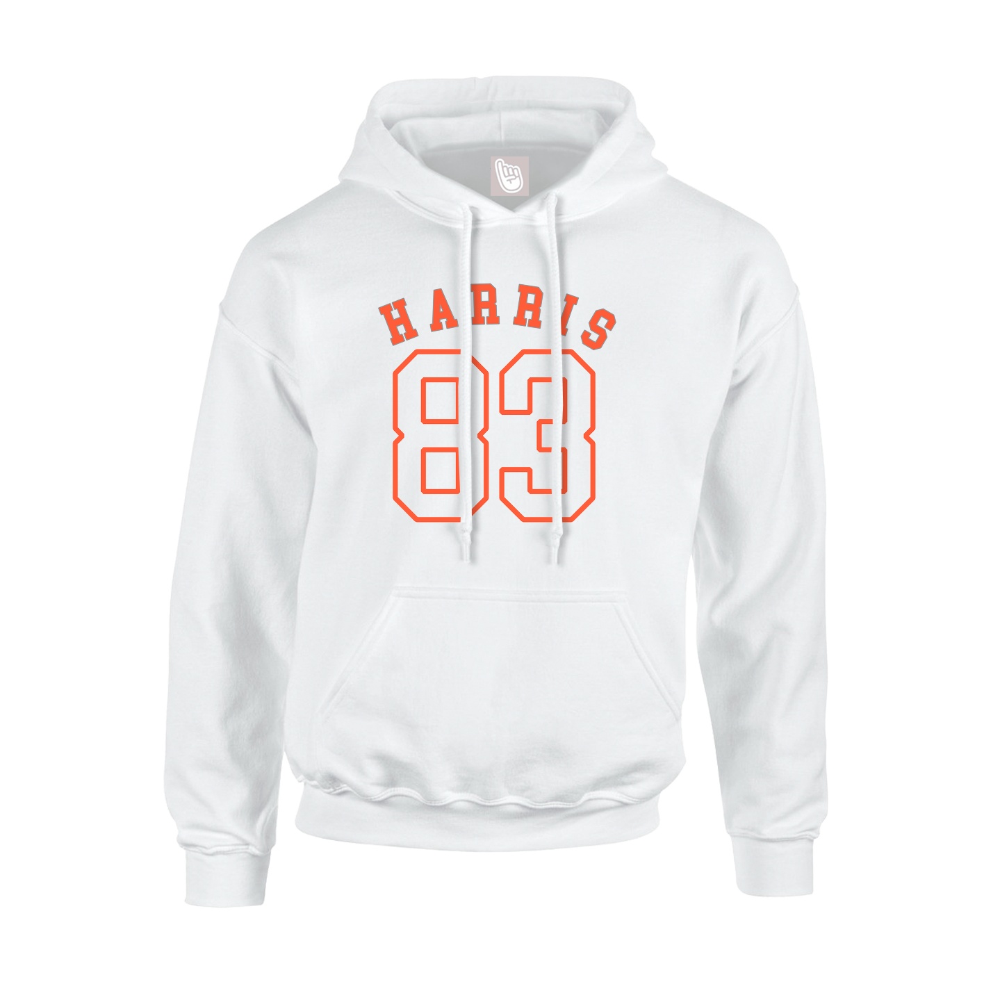 Hoodie — Shirsey Arch in White
