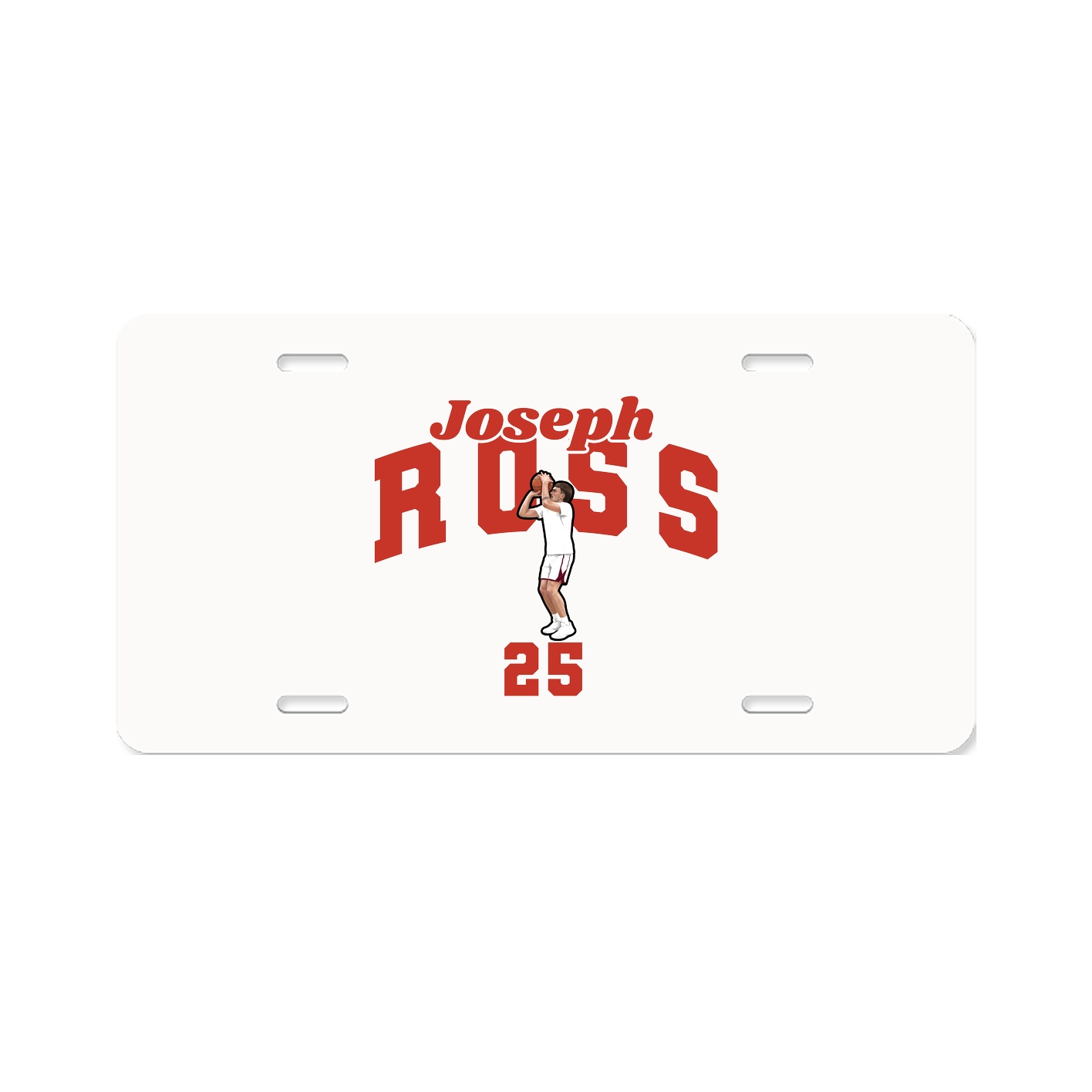 License Plate — Signature Arch in Classic