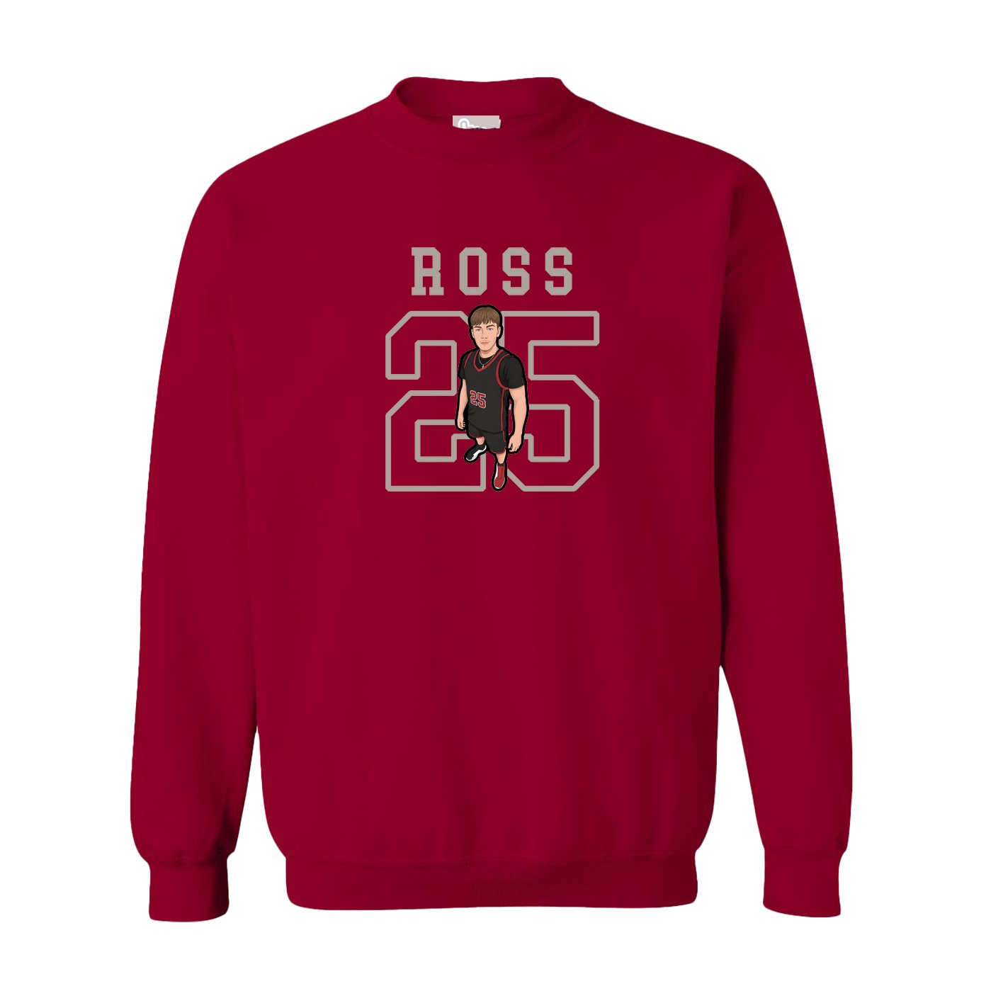 Fleece Crew — Shirsey in Cardinal