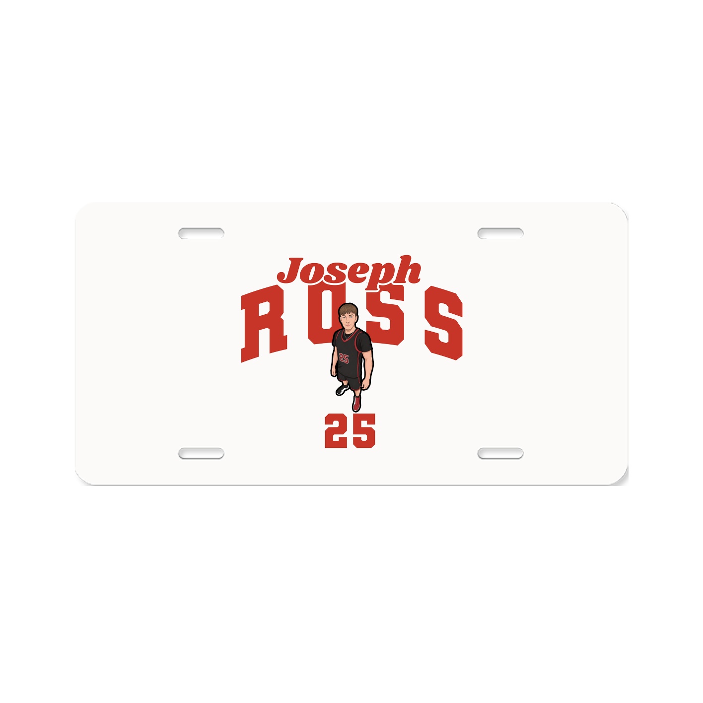 License Plate — Signature Arch in Classic