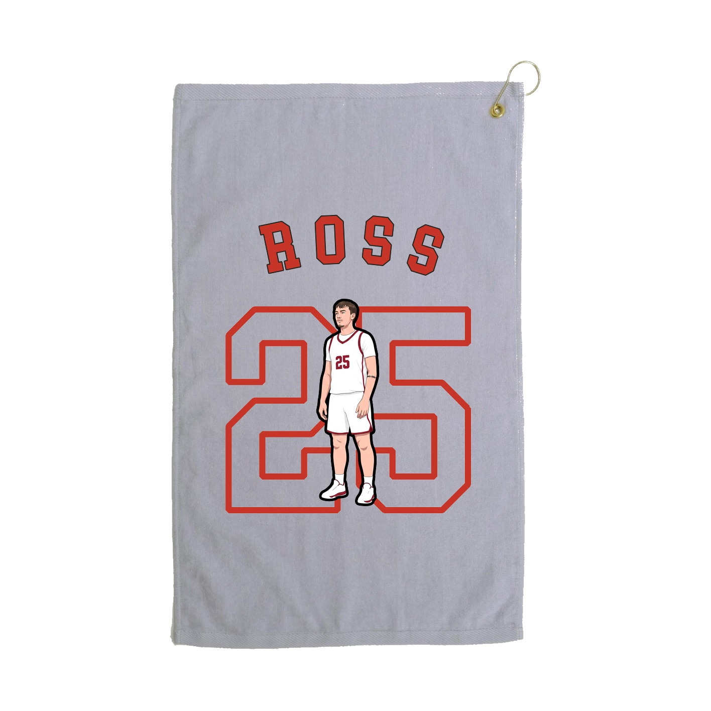 Golf Towel — Shirsey Arch in Grey