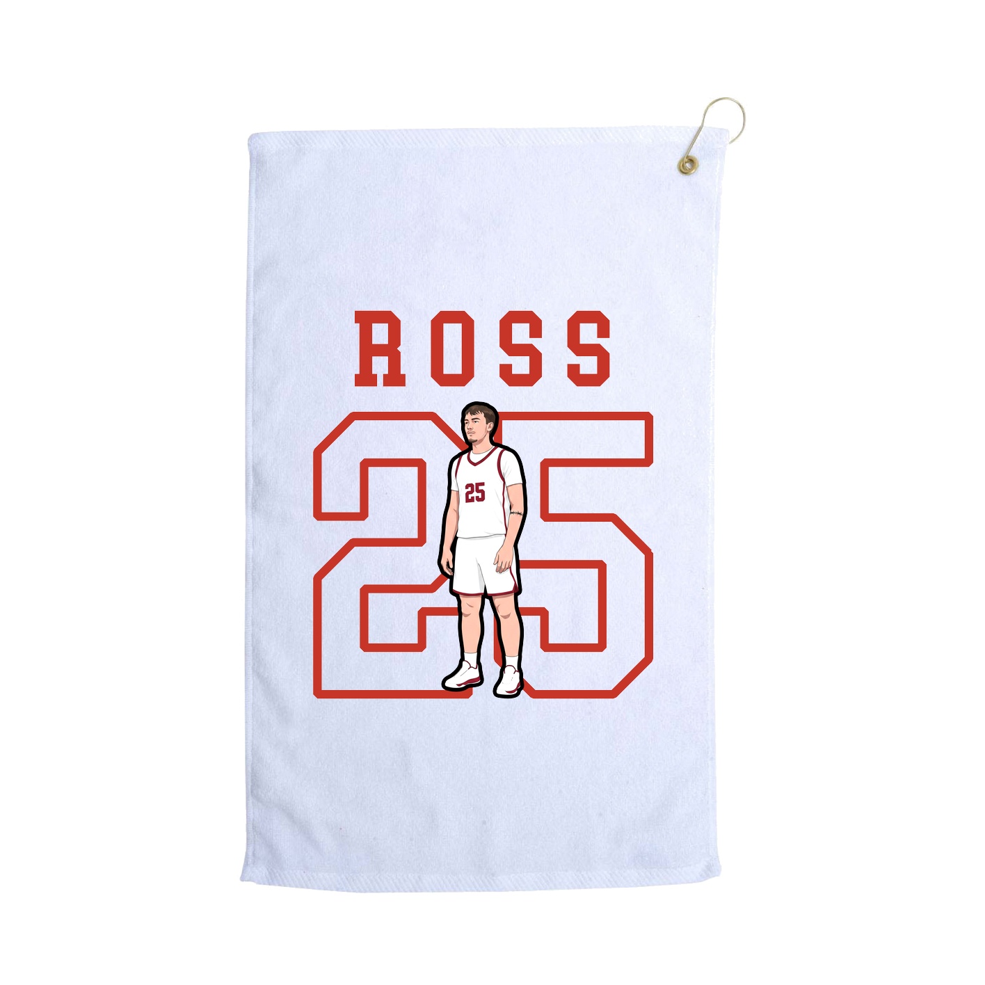 Golf Towel — Shirsey in White