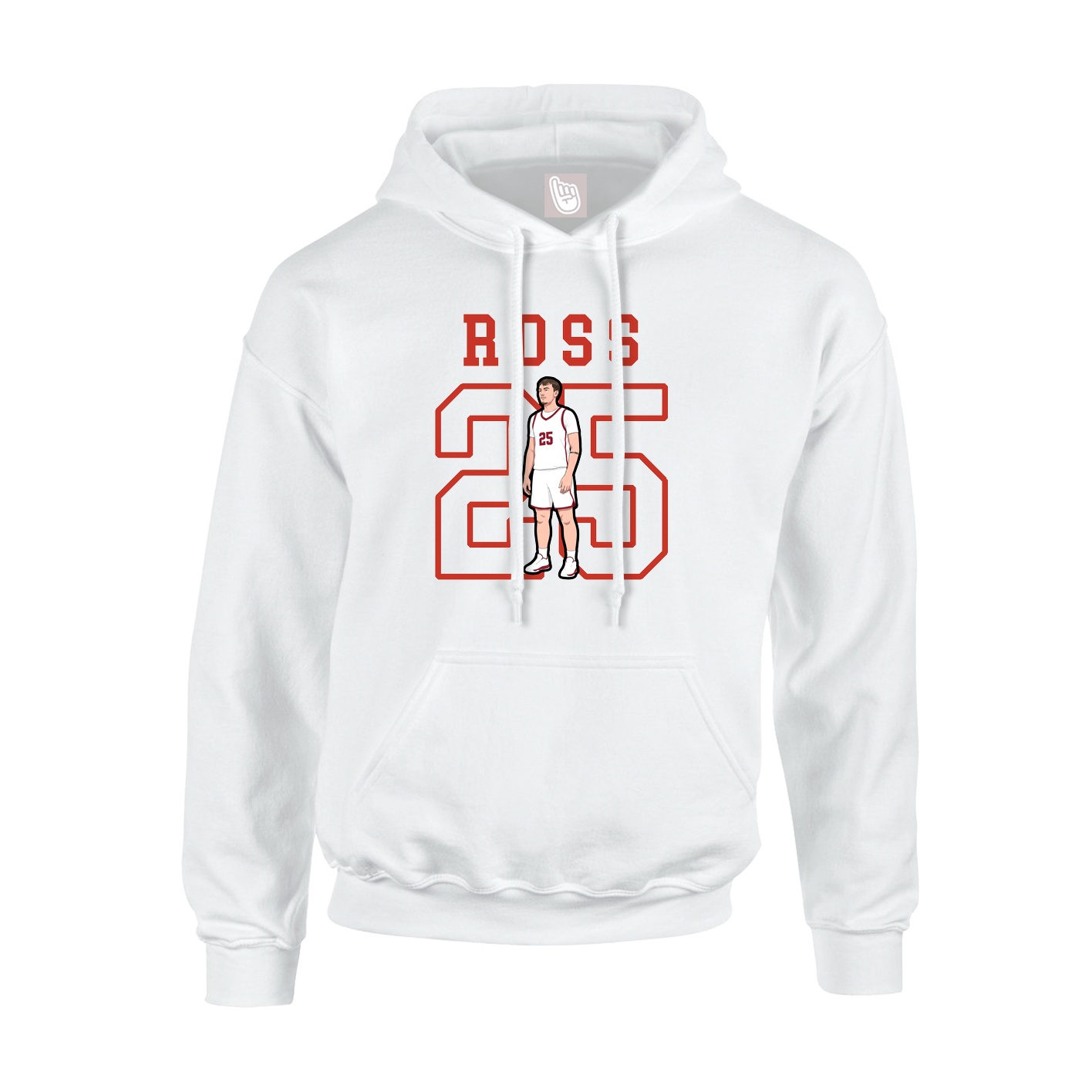 Youth Hoodie — Shirsey in White
