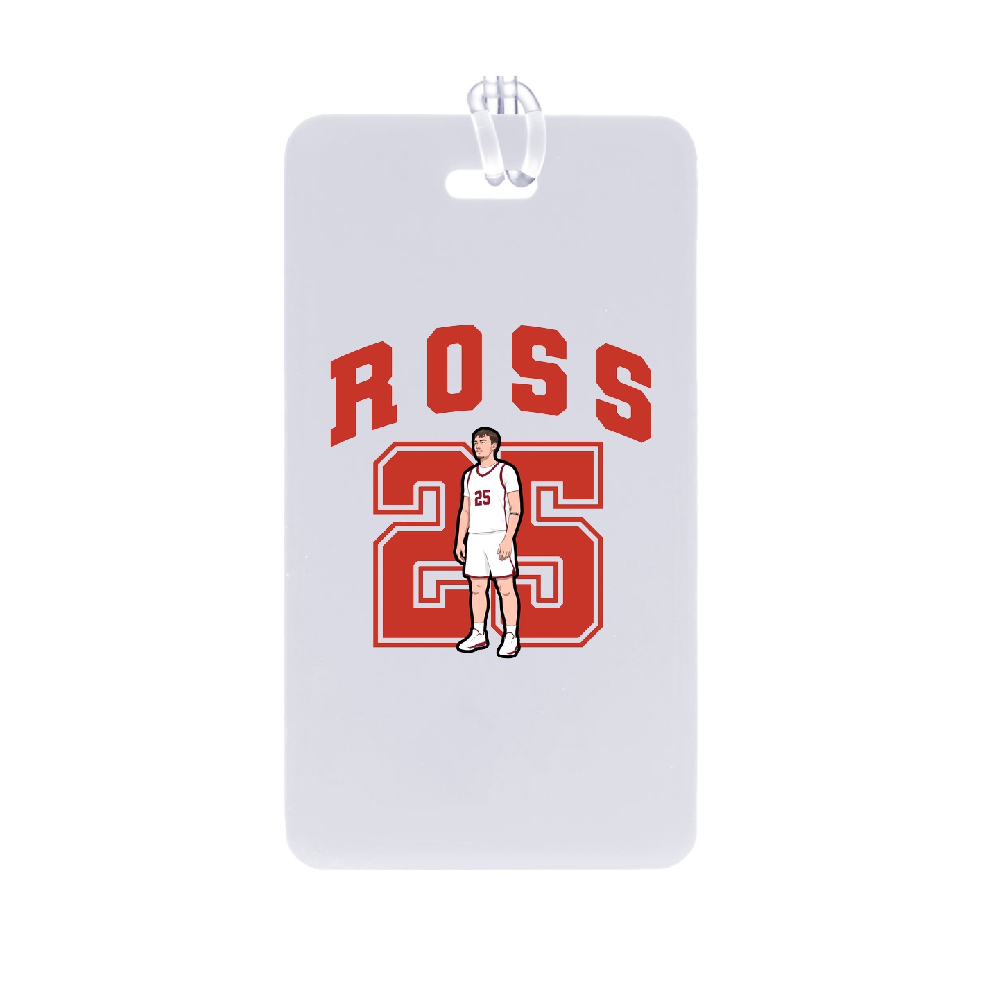 Bag Tag — Number in Classic