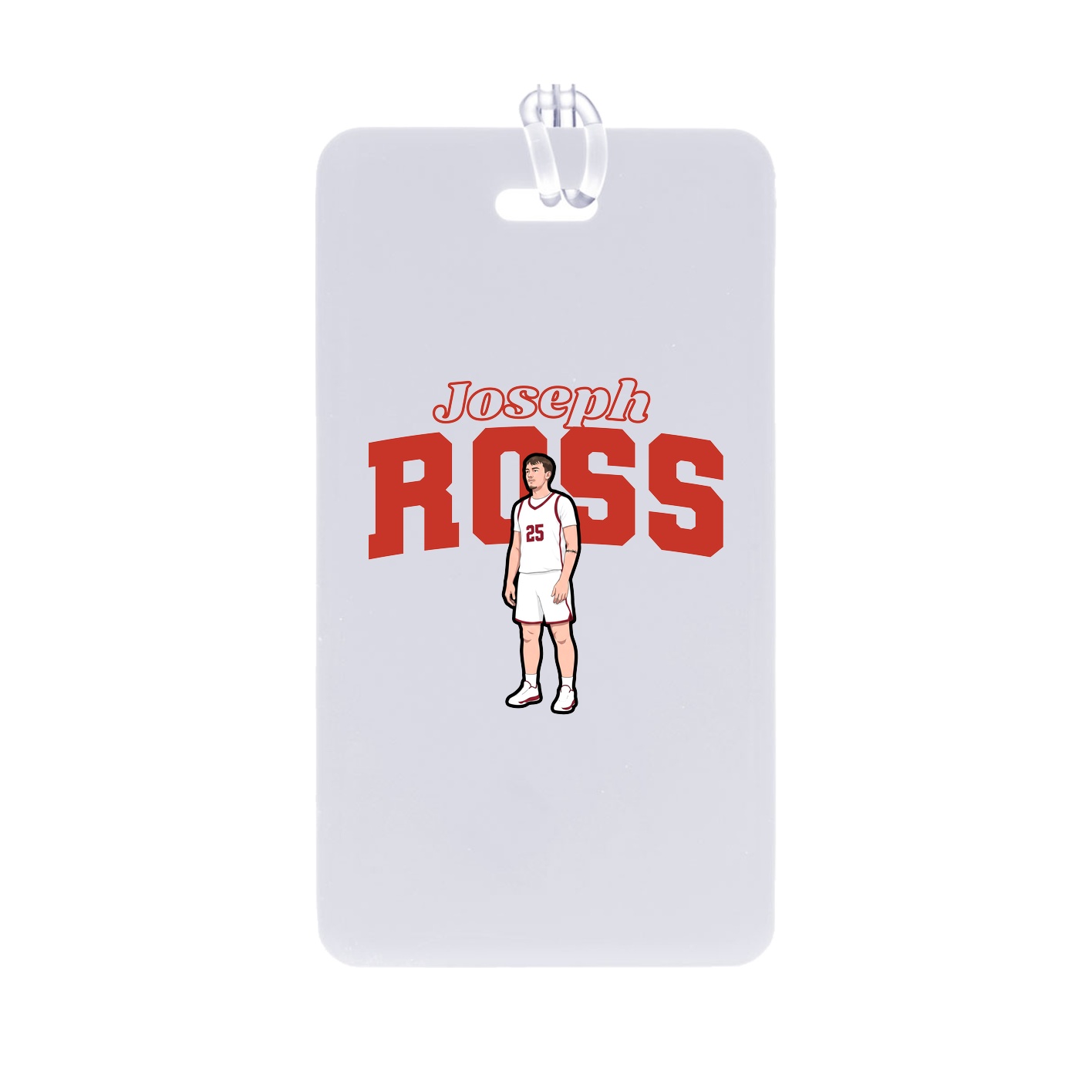Bag Tag — Name Arch in Classic