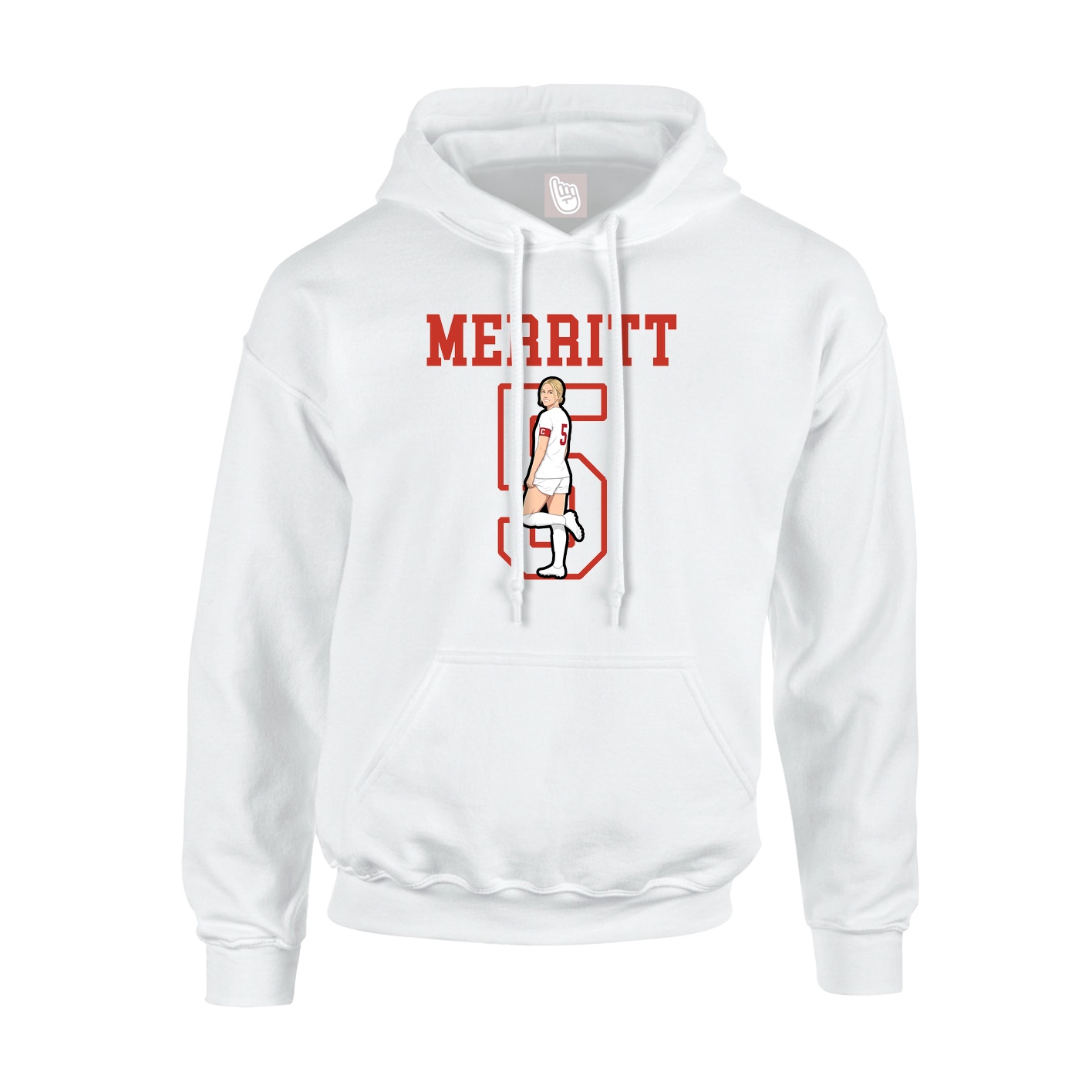 Youth Hoodie — Shirsey in White