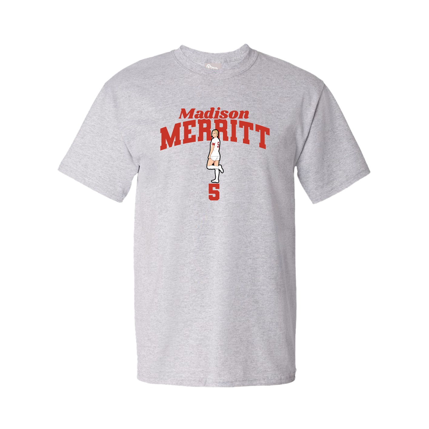 Tee — Signature Arch in Grey