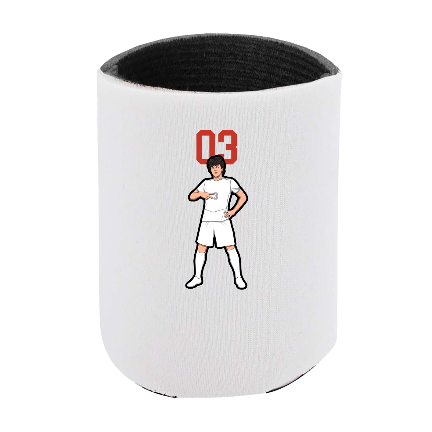 Can Holder — Number Top in White