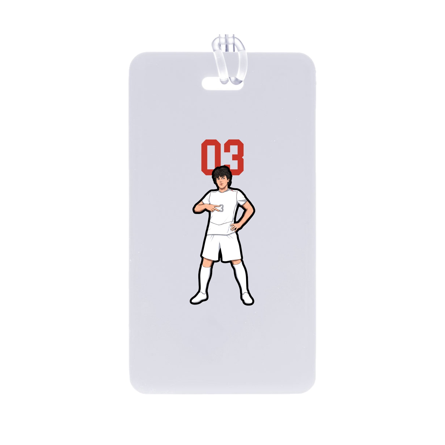 Bag Tag — Number Top in Classic