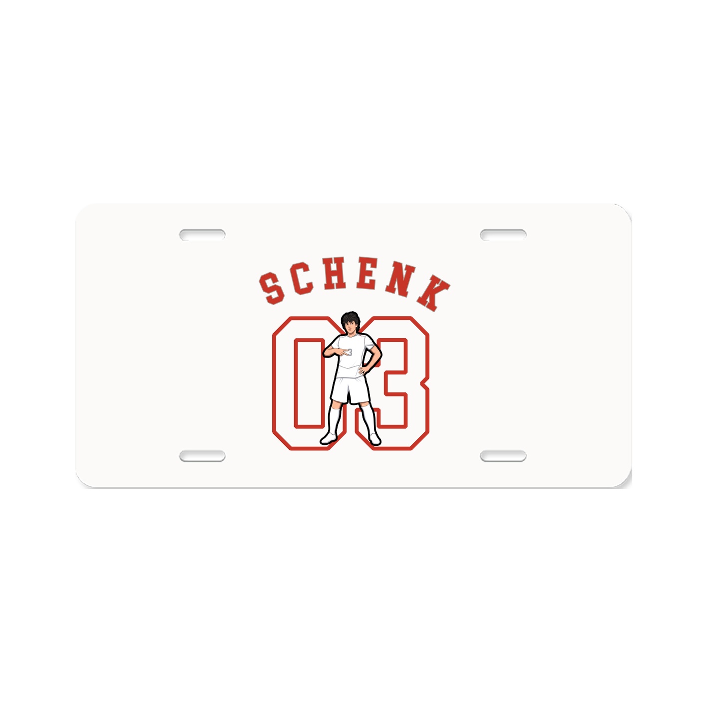 License Plate — Shirsey Arch in Classic