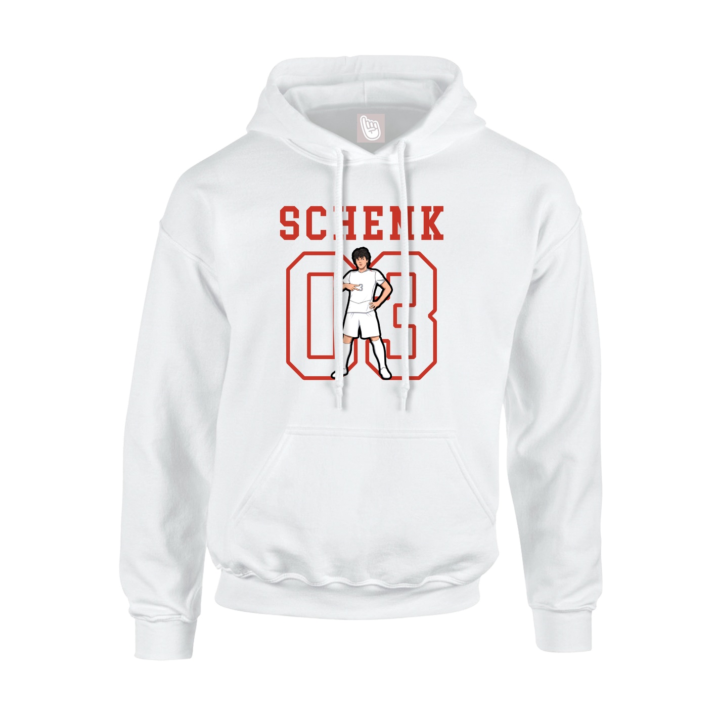 Youth Hoodie — Shirsey in White