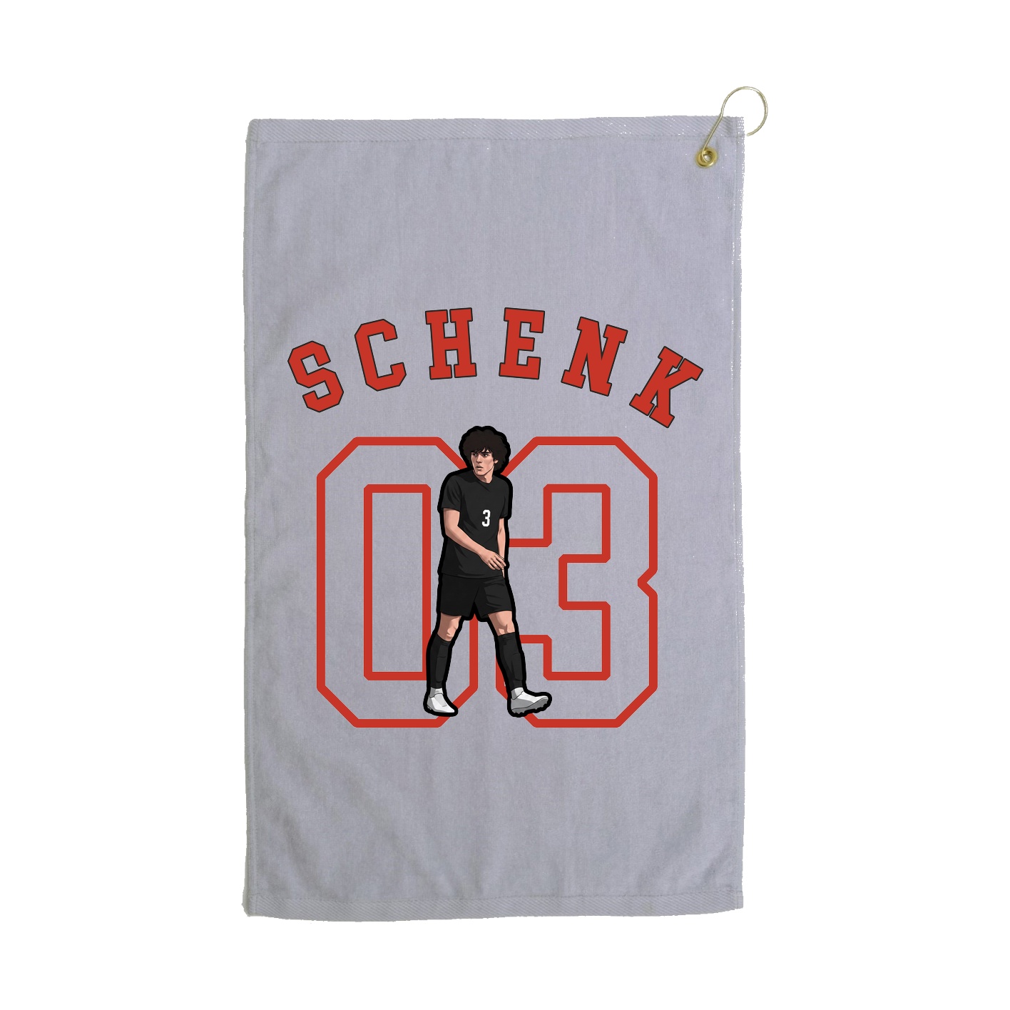 Golf Towel — Shirsey Arch in Grey