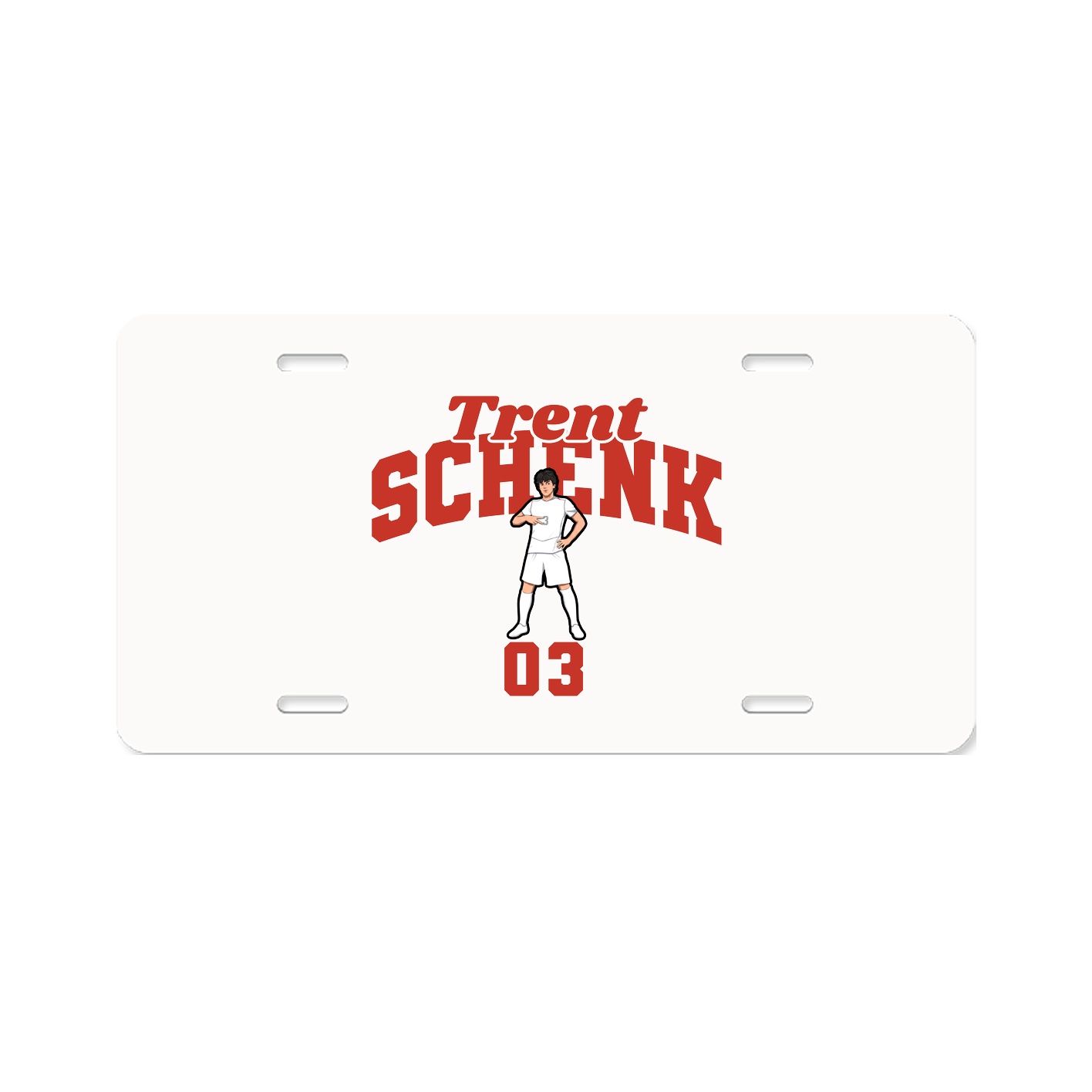 License Plate — Signature Arch in Classic