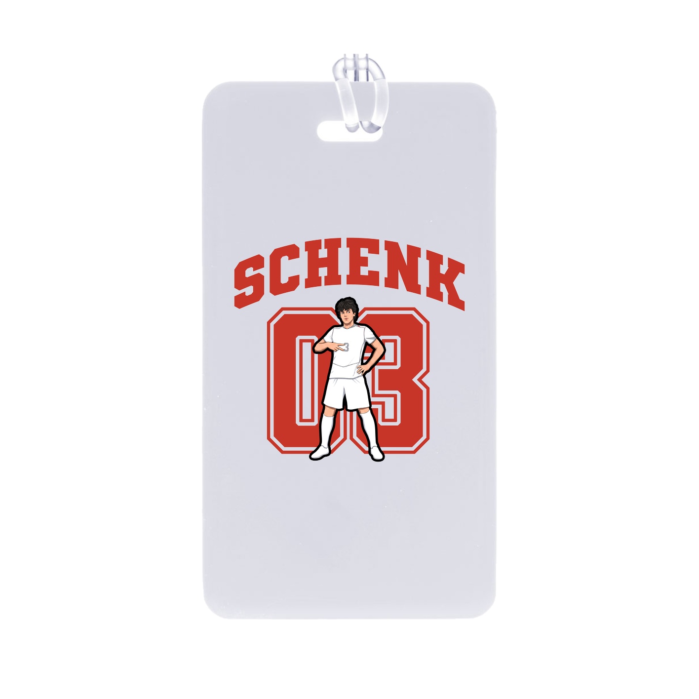 Bag Tag — Number in Classic