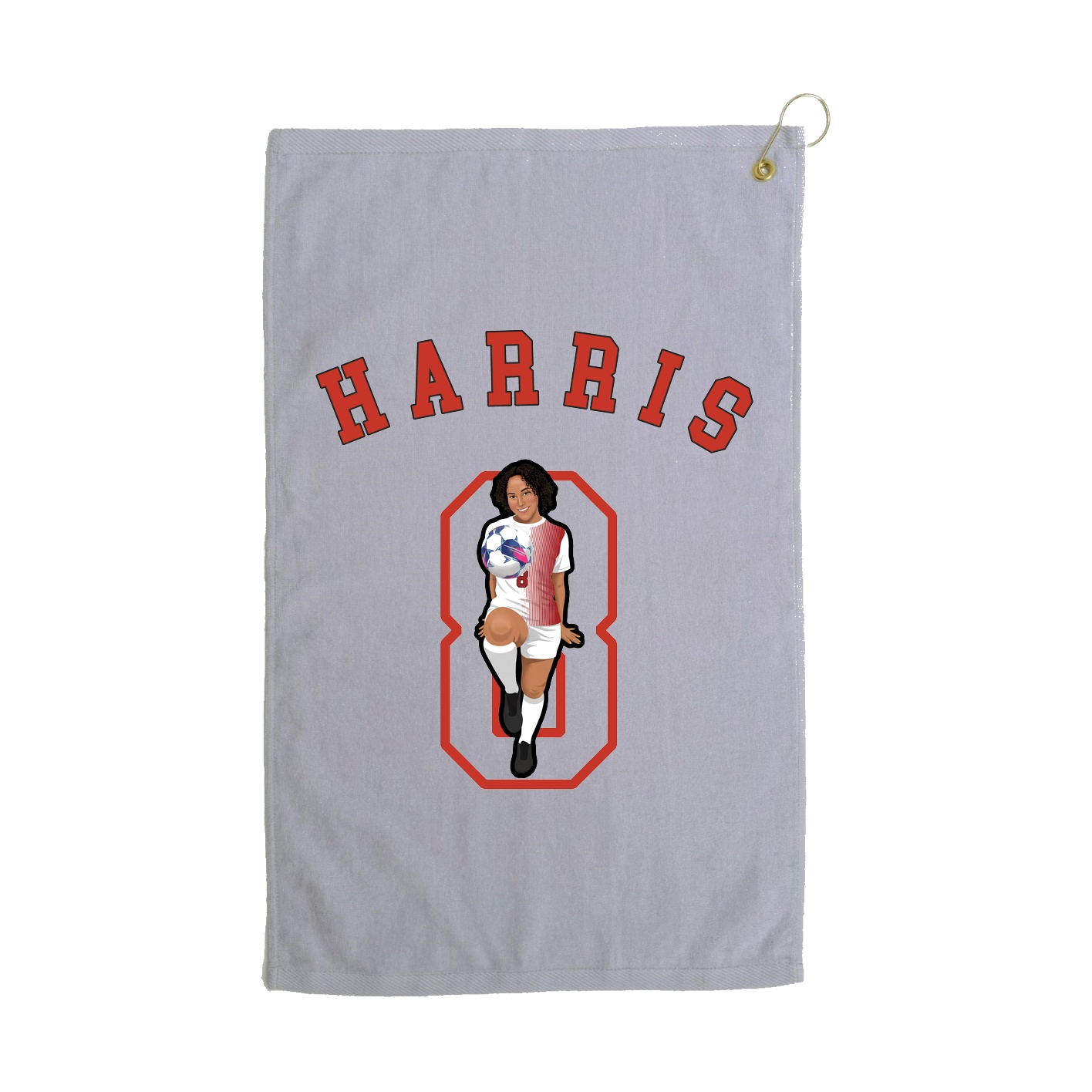 Golf Towel — Shirsey Arch in Grey