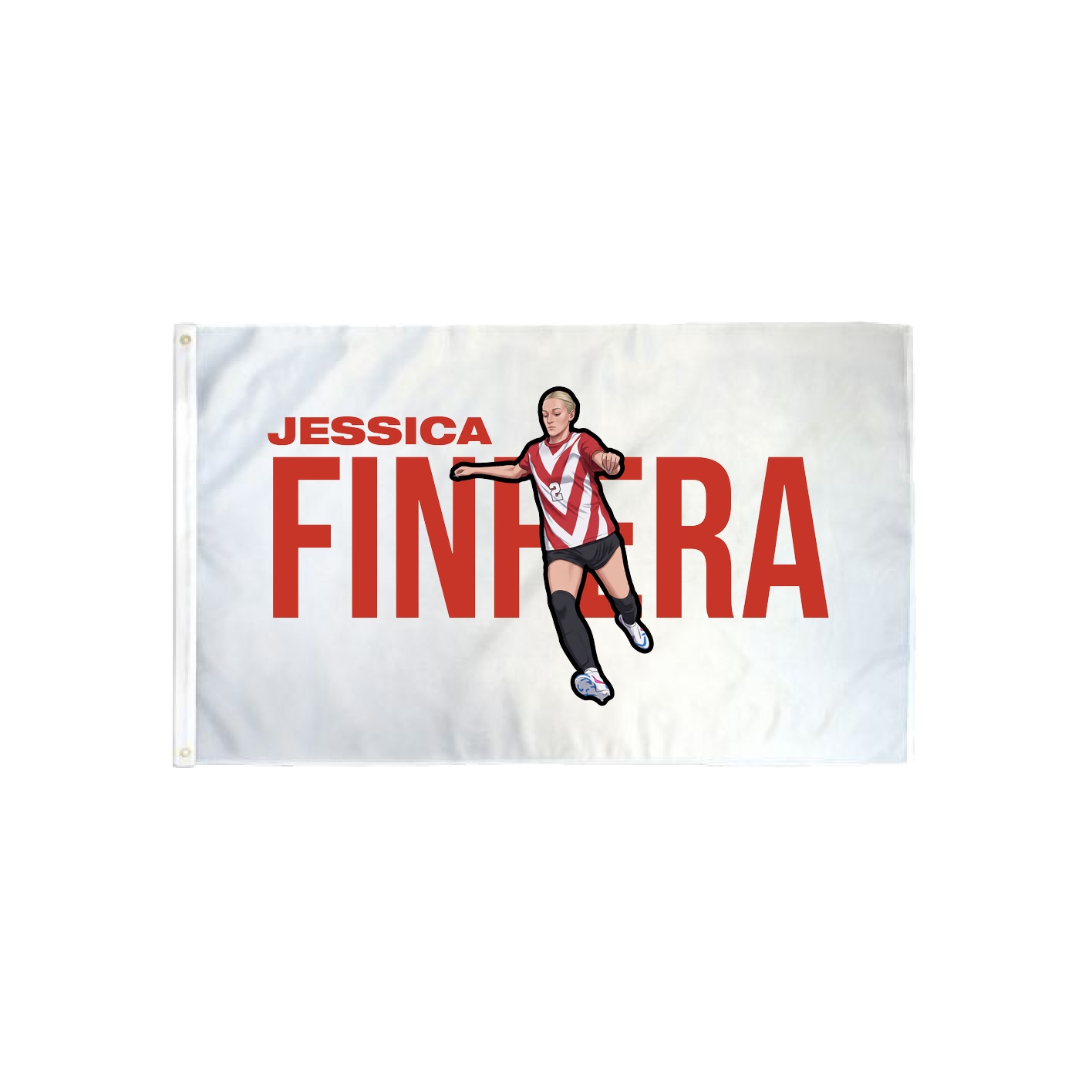3x5 Flag — Player Name in Classic