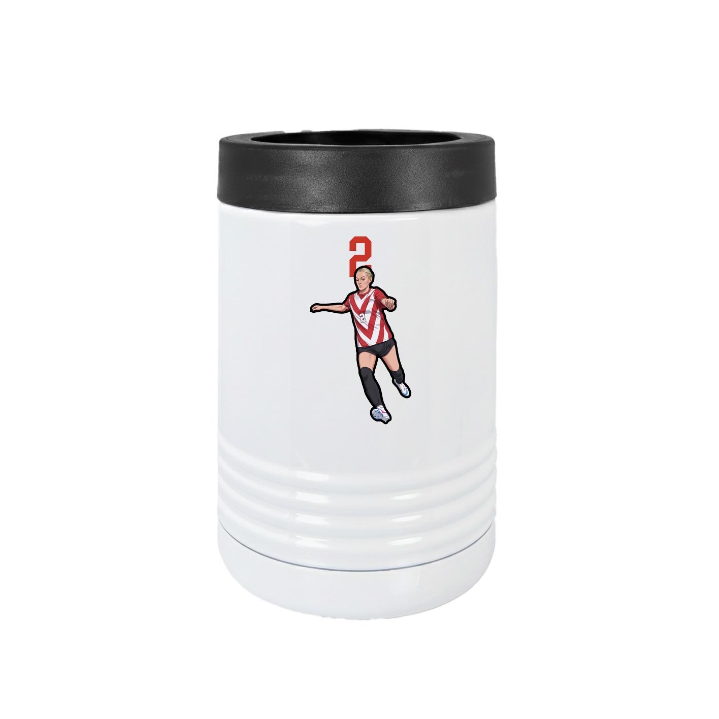 Beverage Holder — Number Top in White