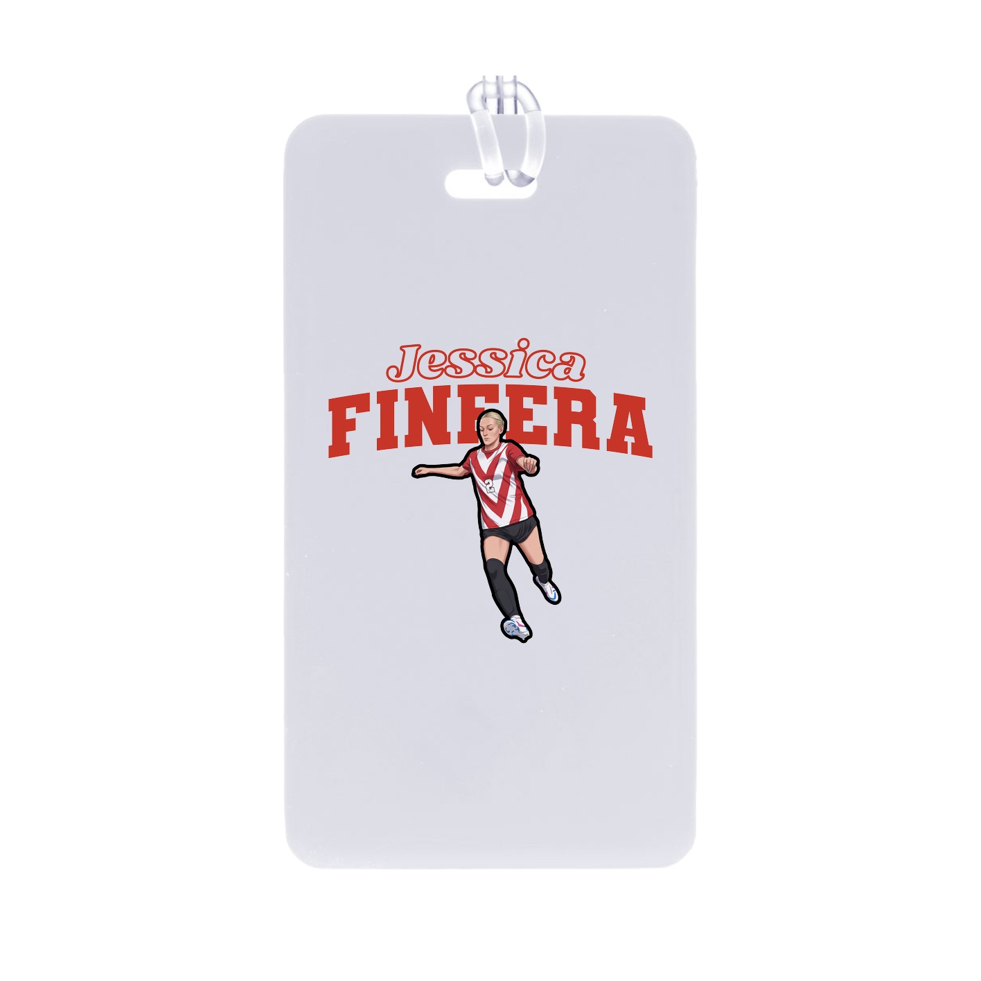 Bag Tag — Name Arch in Classic