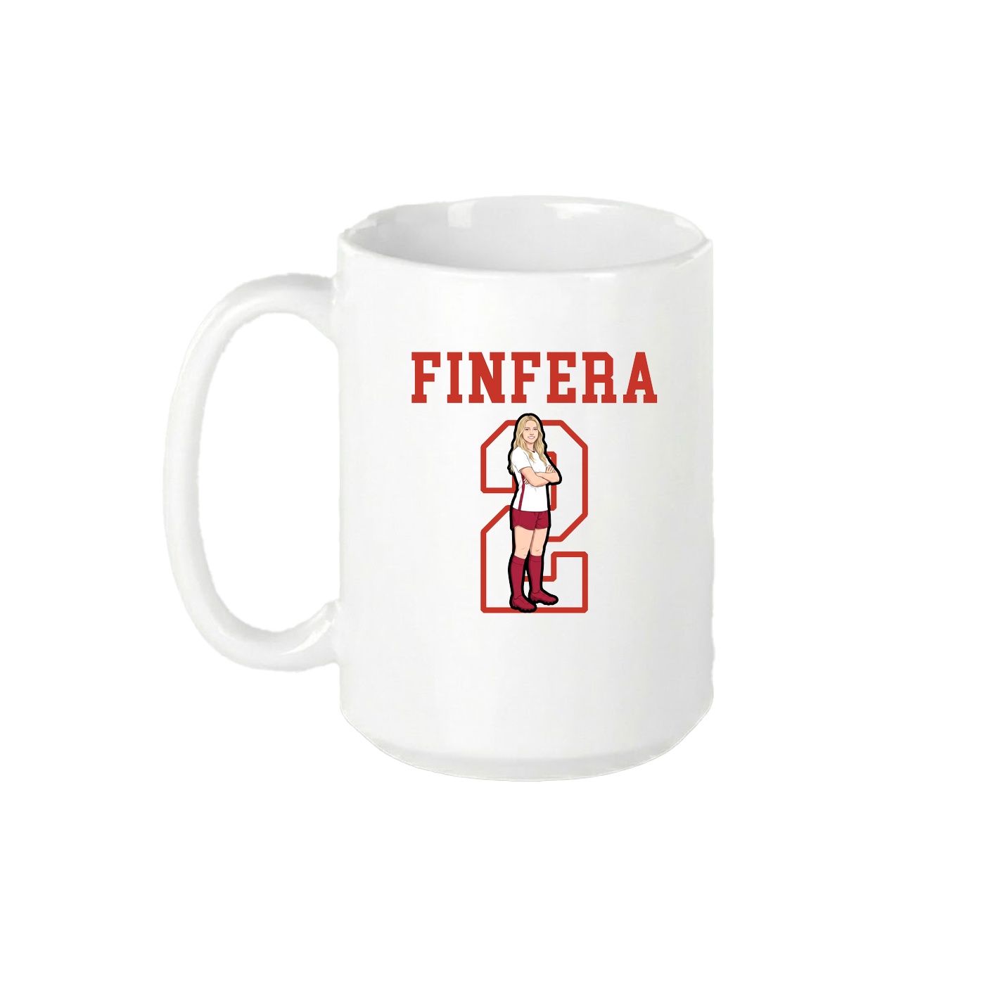 15oz Coffee Mug — Shirsey in White