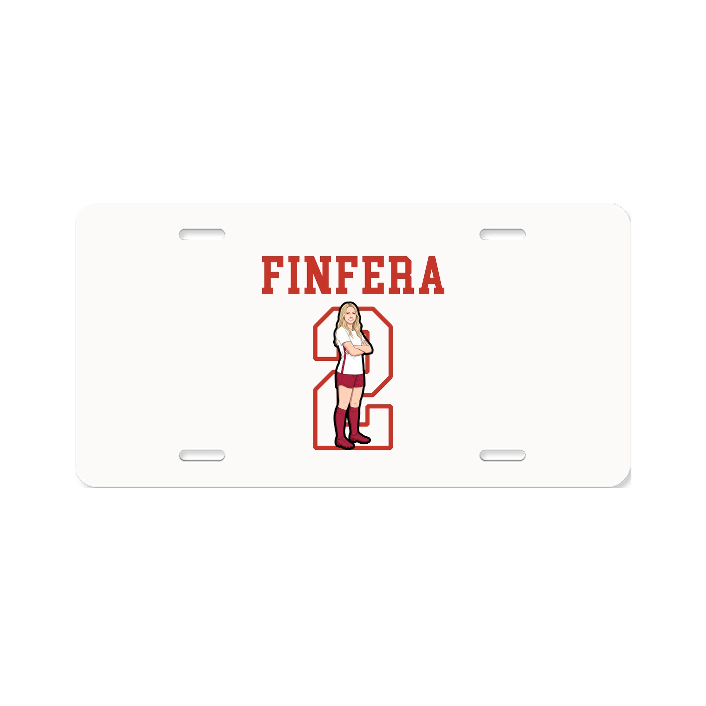 License Plate — Shirsey in Classic