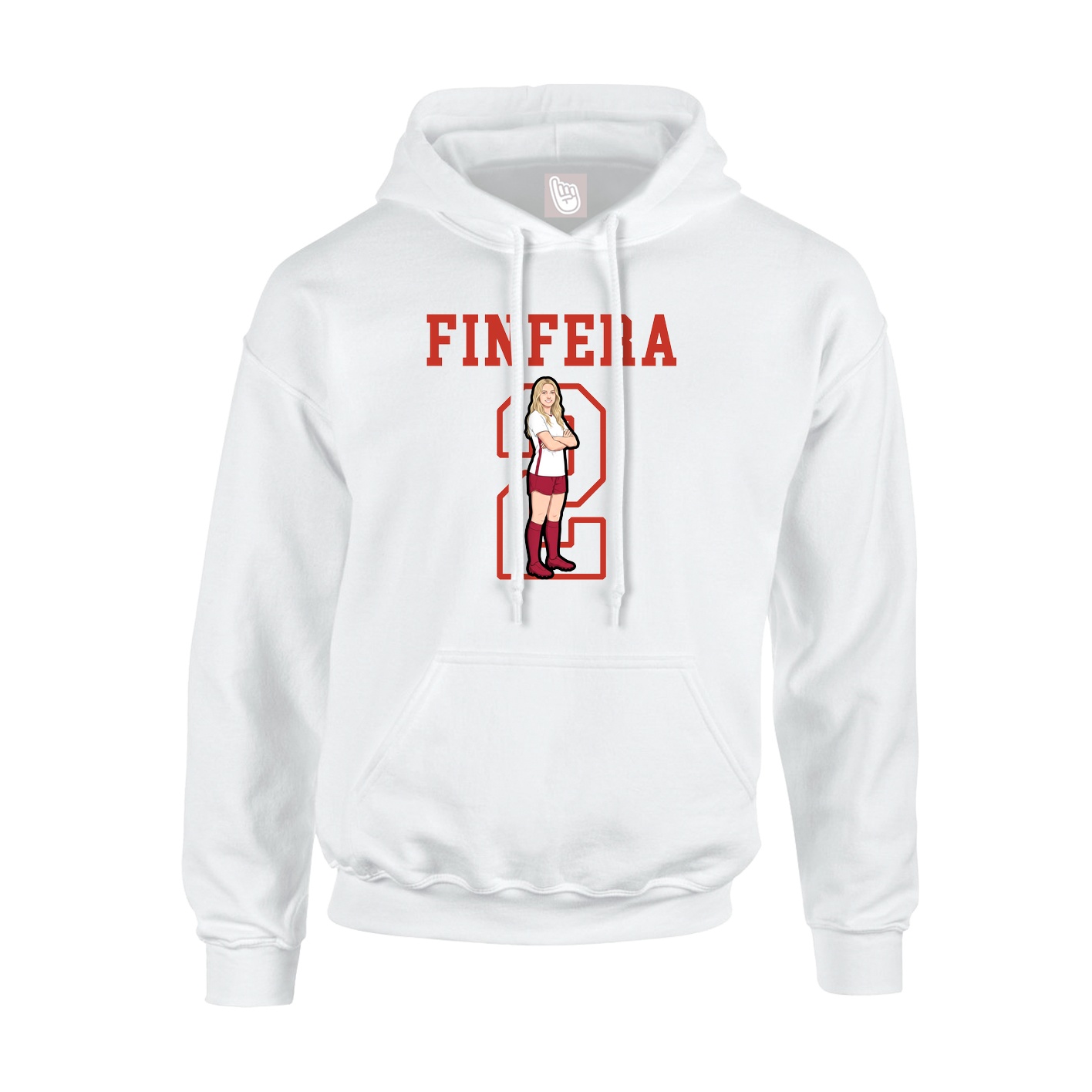 Youth Hoodie — Shirsey in White