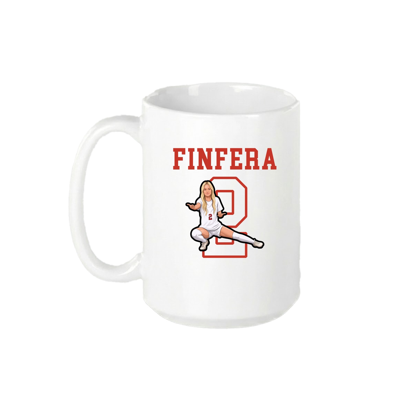 15oz Coffee Mug — Shirsey in White