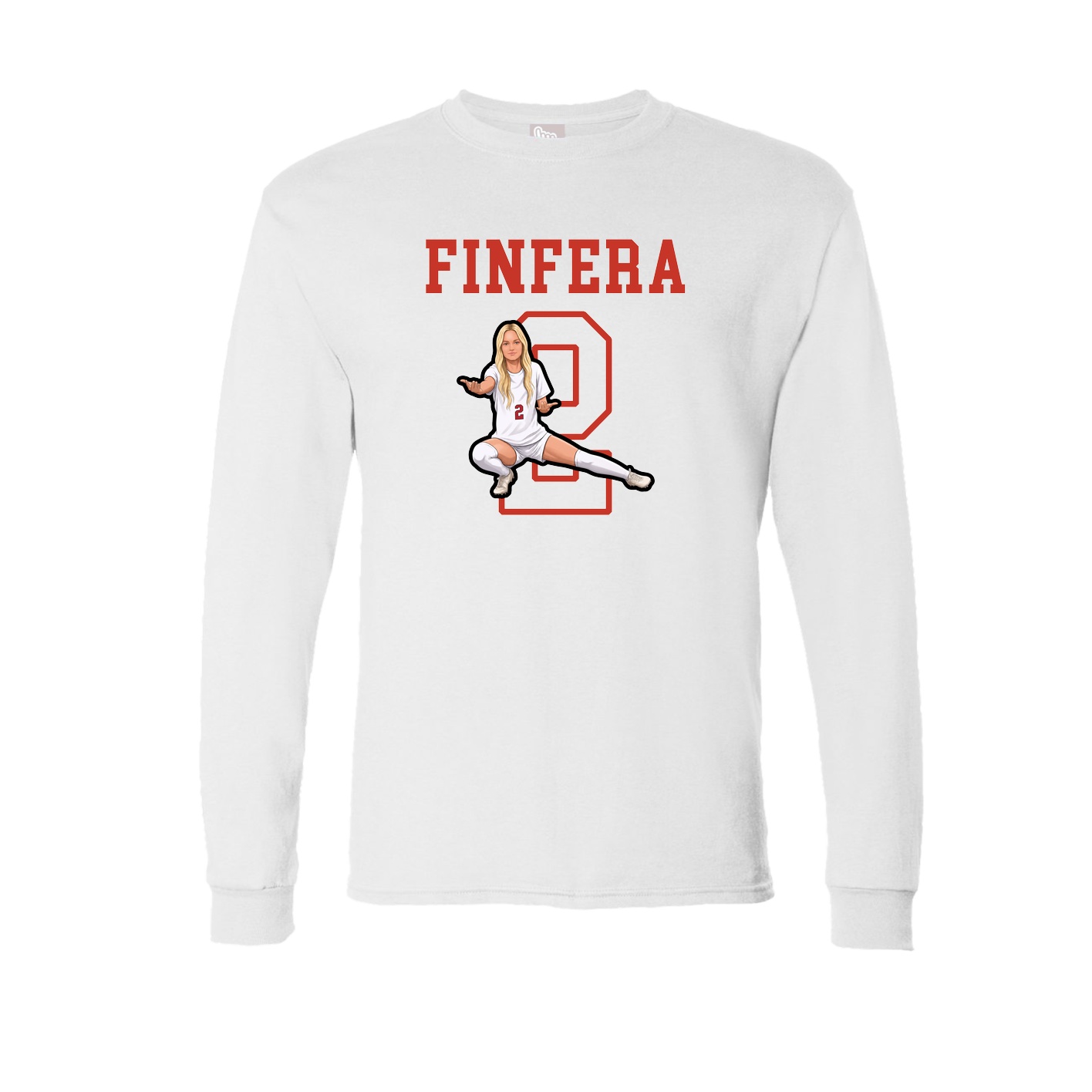 Long Sleeve Tee — Shirsey in White