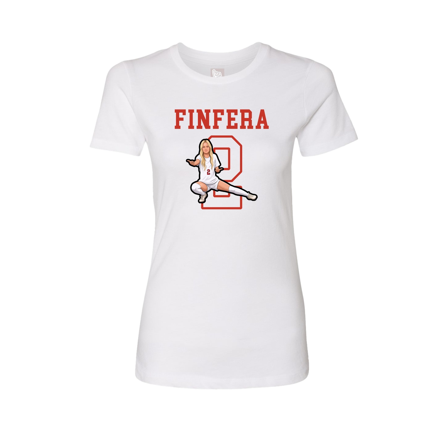 Fitted Women's Tee — Shirsey in White