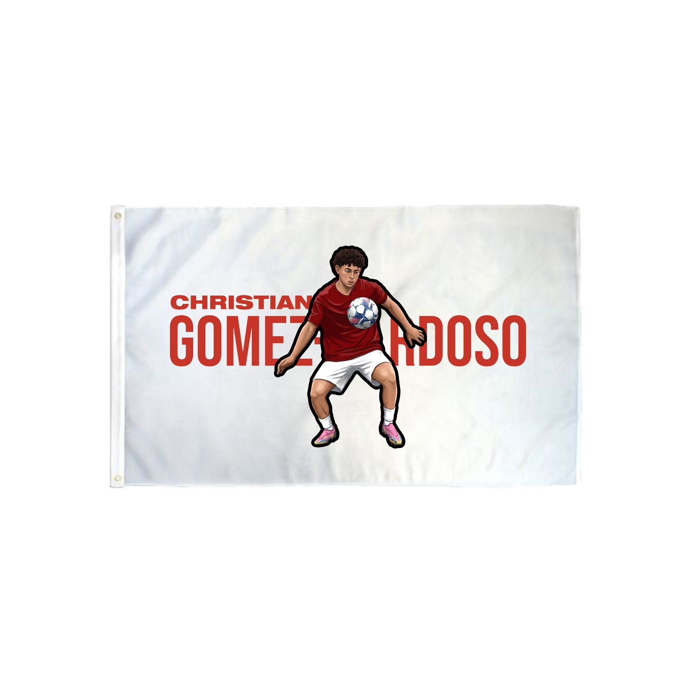 3x5 Flag — Player Name in Classic