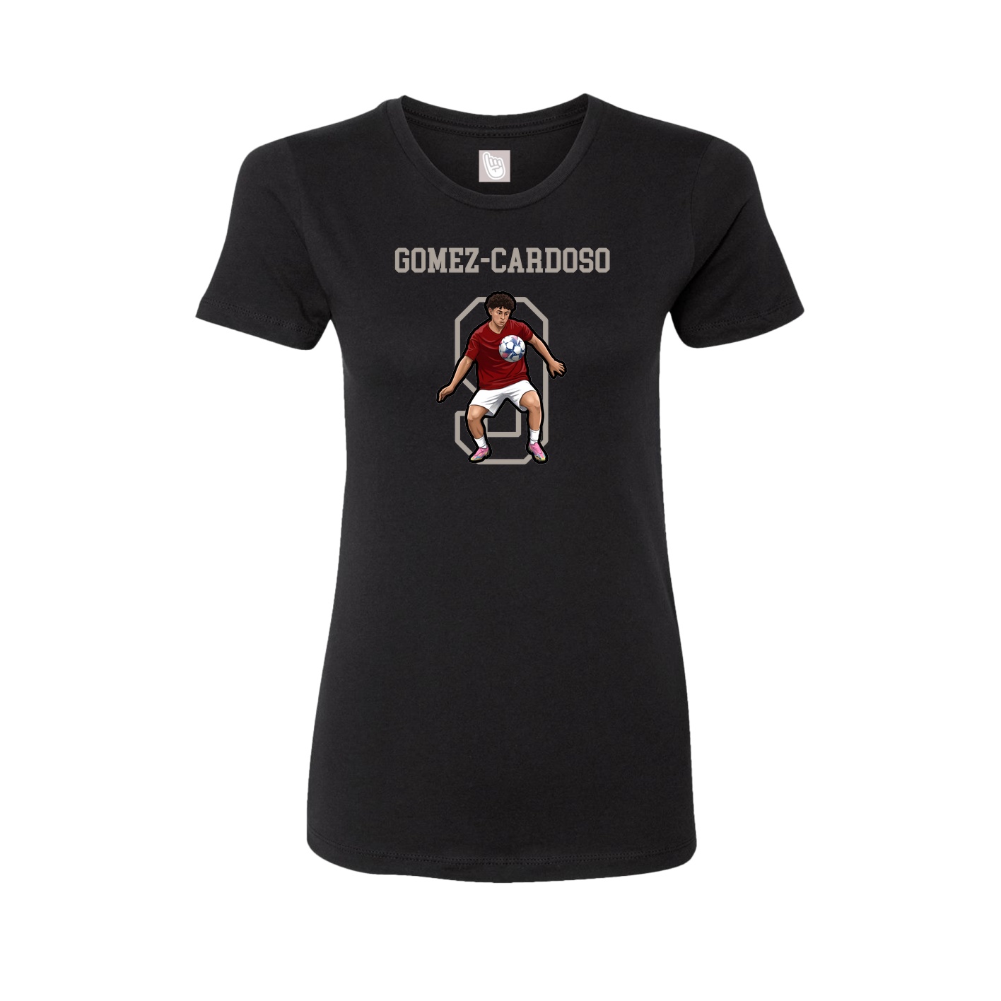 Fitted Women's Tee — Shirsey in Black