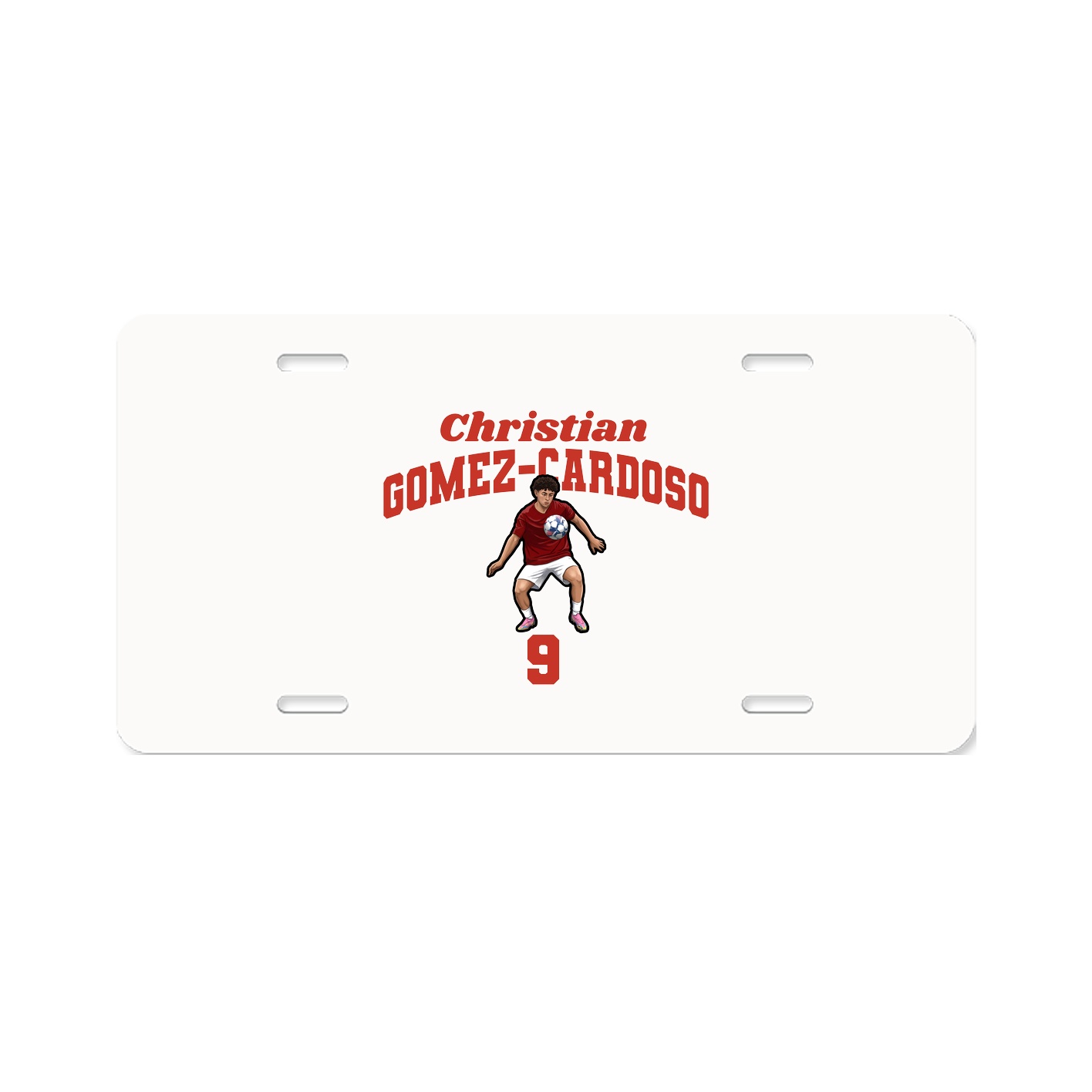 License Plate — Signature Arch in Classic