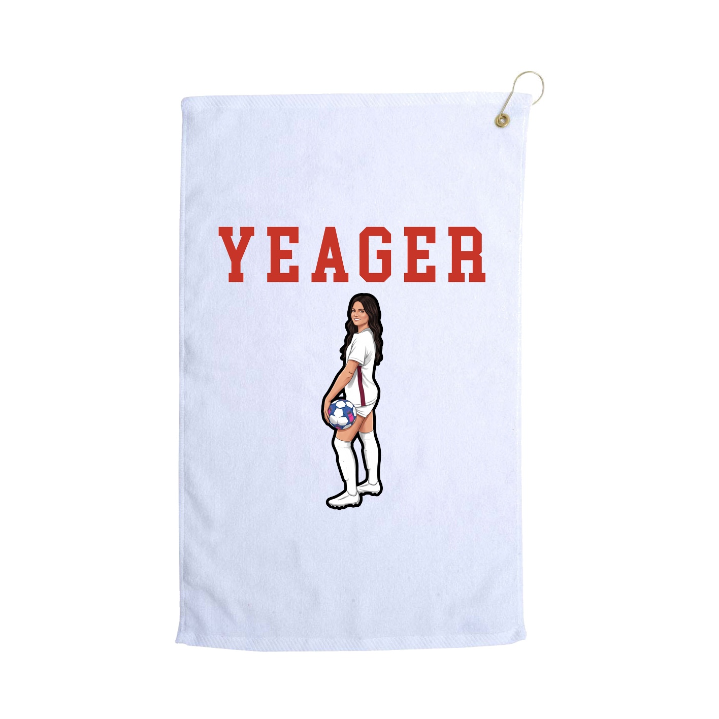 Golf Towel — Shirsey in White