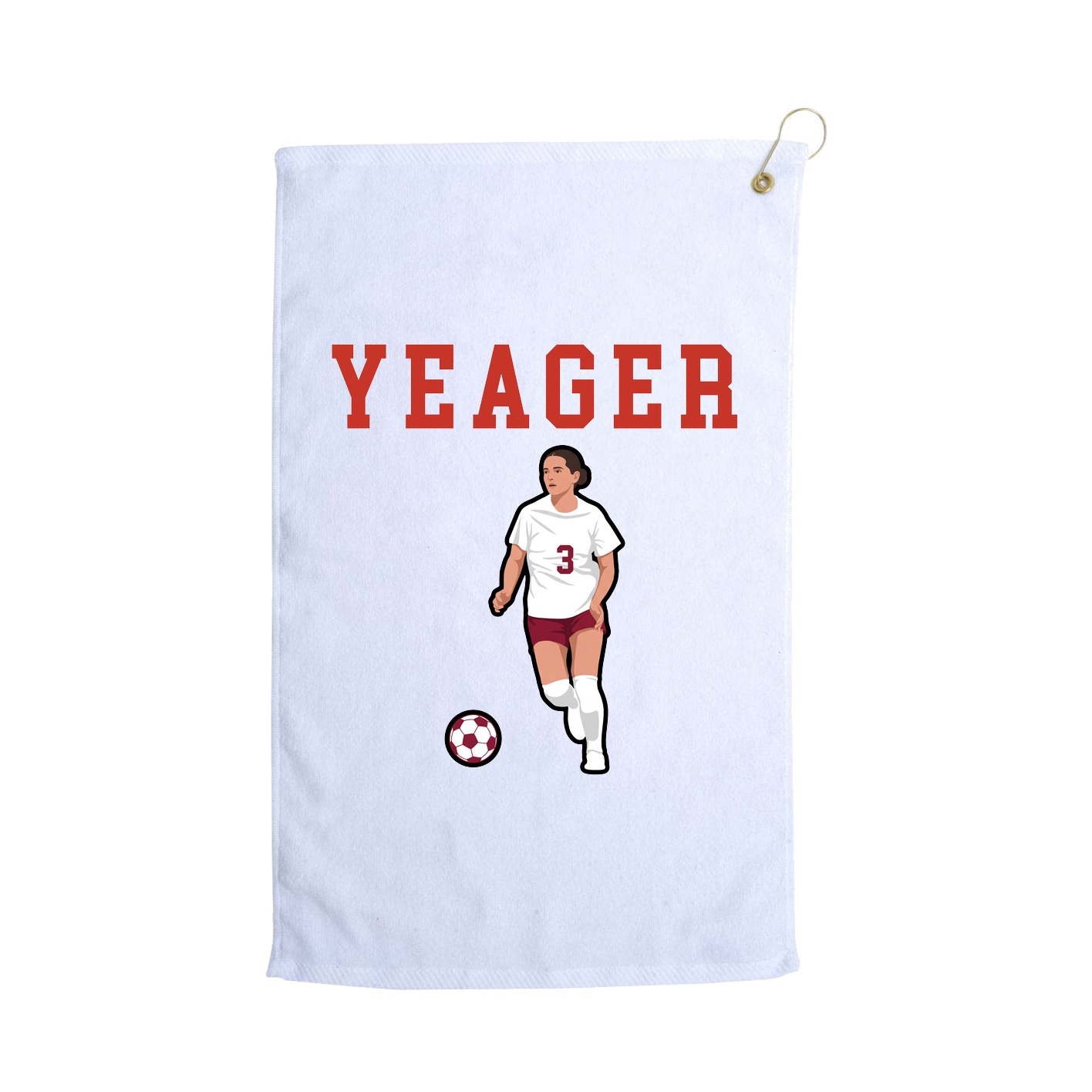 Golf Towel — Shirsey in White