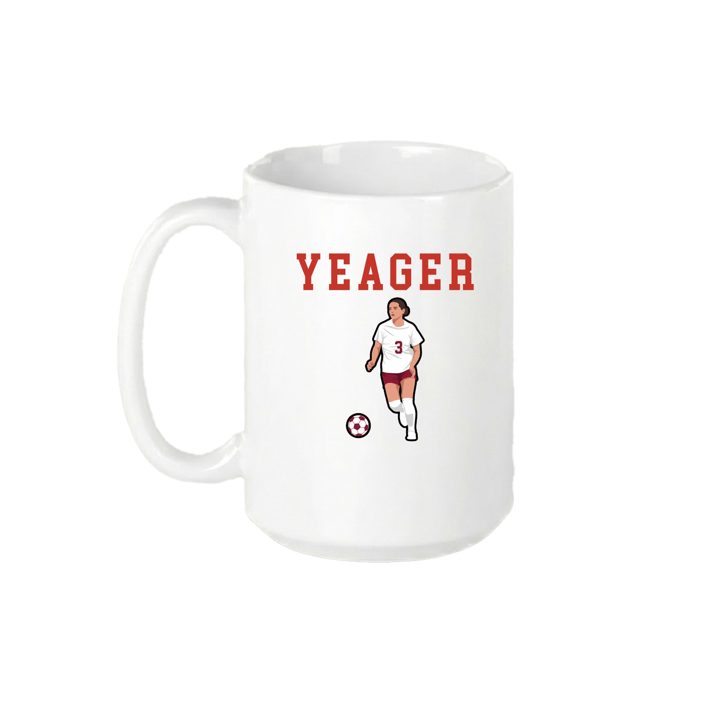 15oz Coffee Mug — Shirsey in White