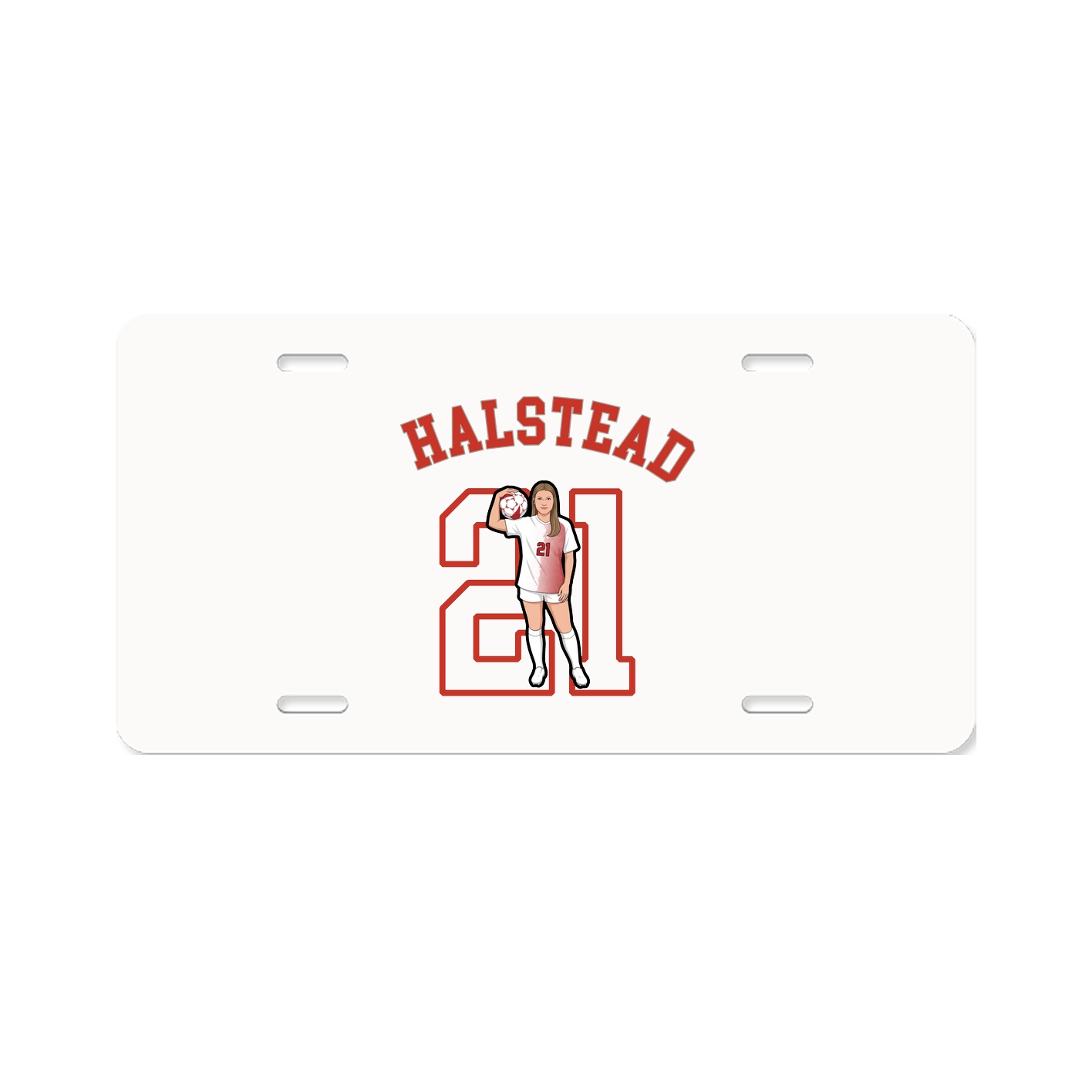License Plate — Shirsey Arch in Classic