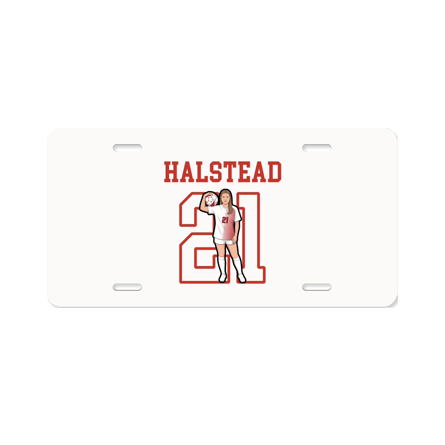 License Plate — Shirsey in Classic