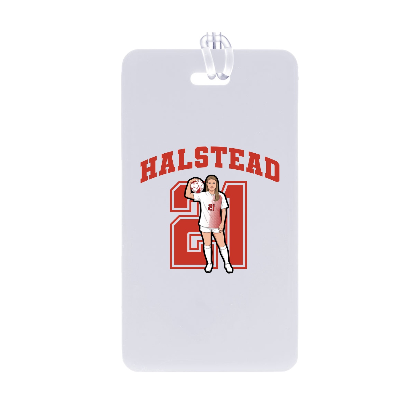 Bag Tag — Number in Classic