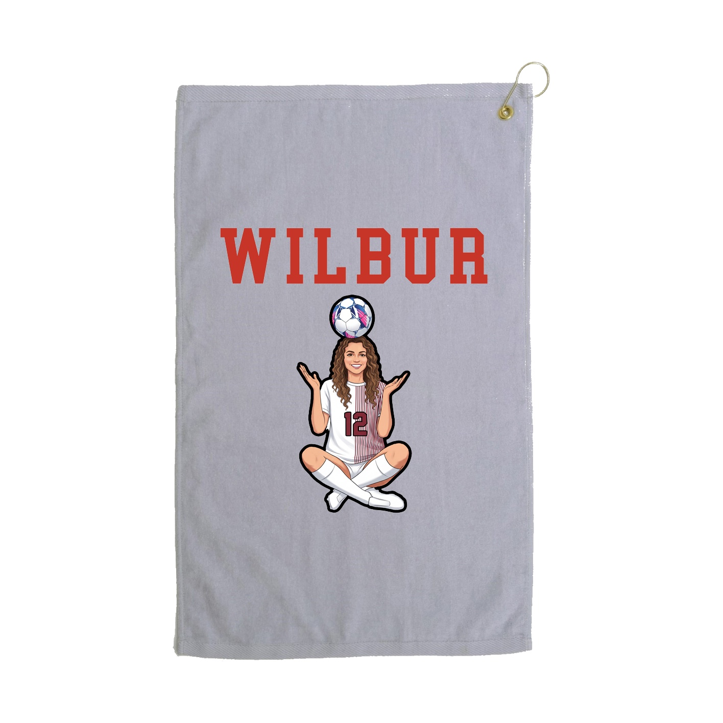 Golf Towel — Shirsey in Grey