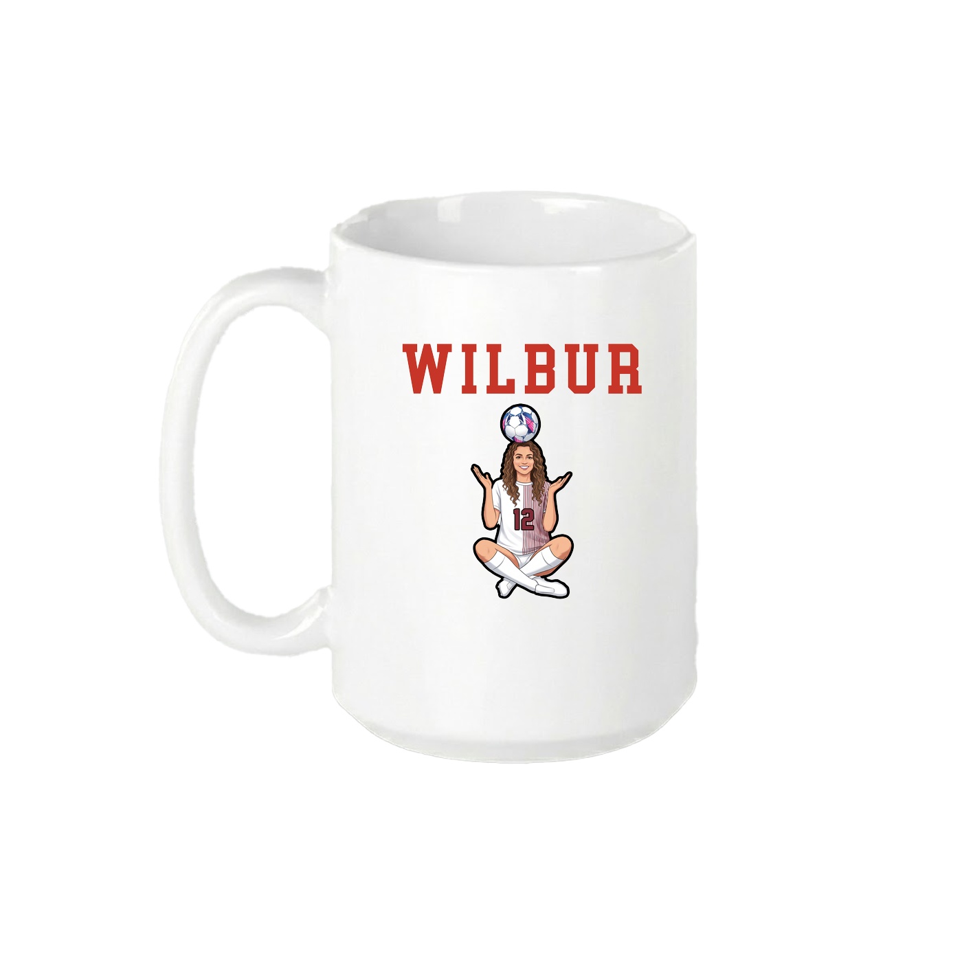 15oz Coffee Mug — Shirsey in White
