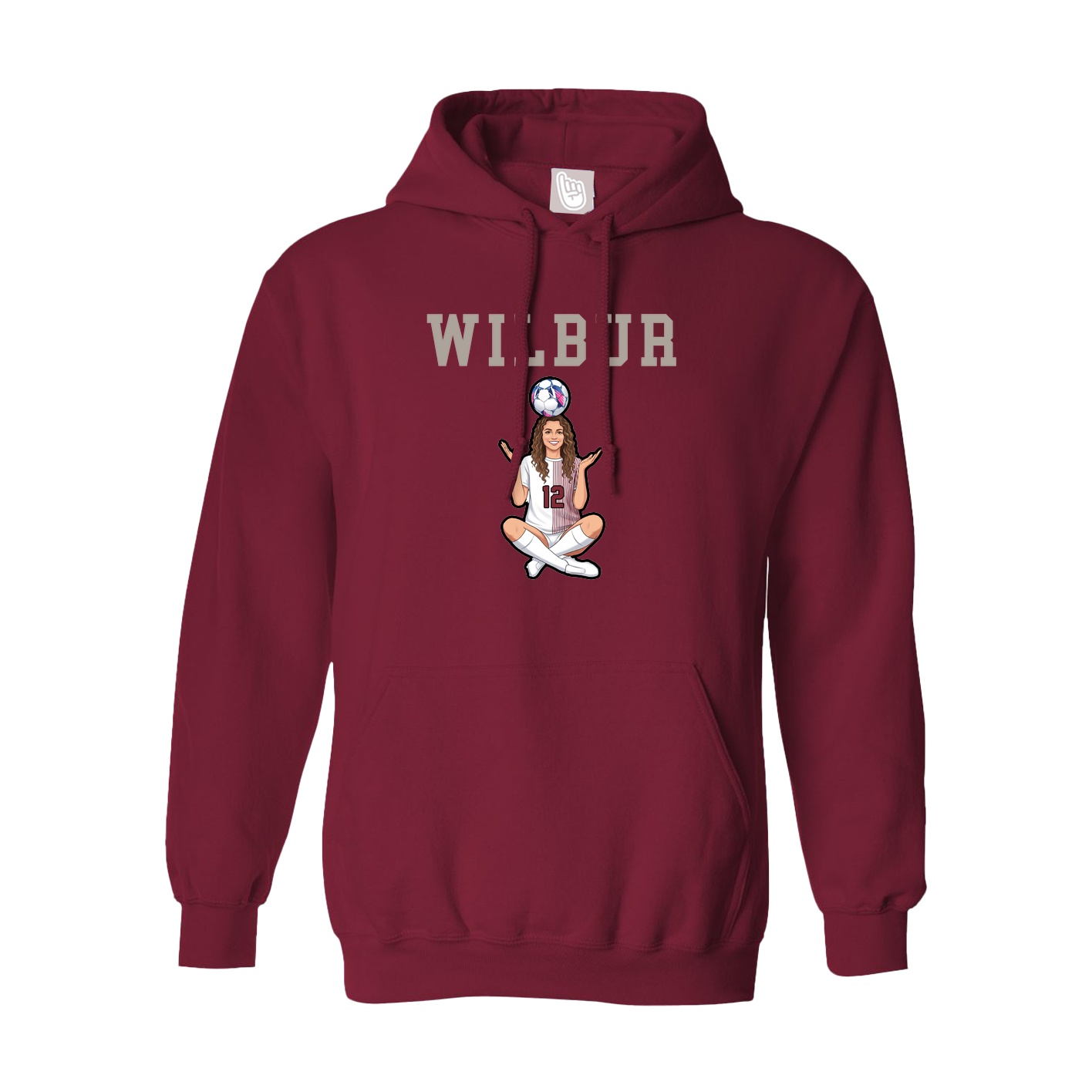 Hoodie — Shirsey in Cardinal