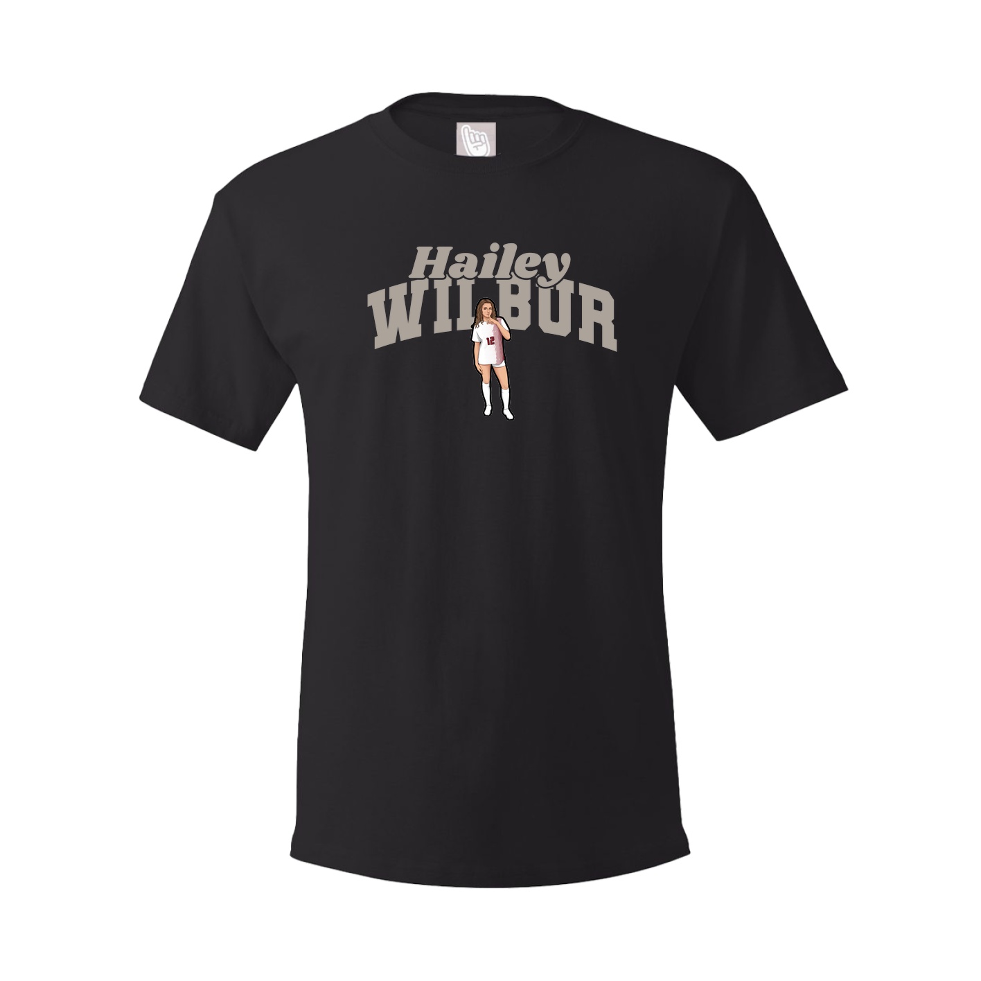 Youth Tee — Signature Arch in Black