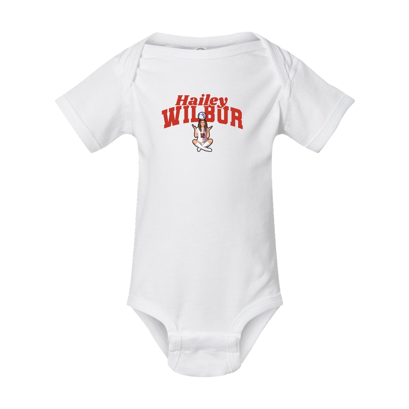 Baby Onesie — Signature Arch in White