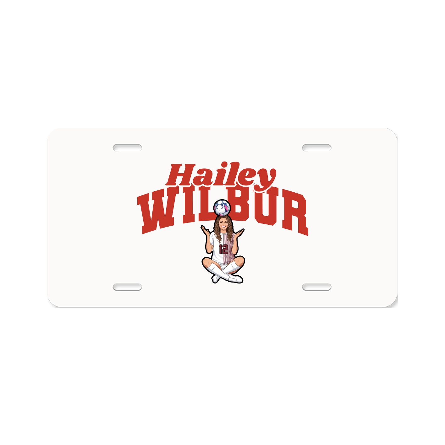 License Plate — Signature Arch in Classic