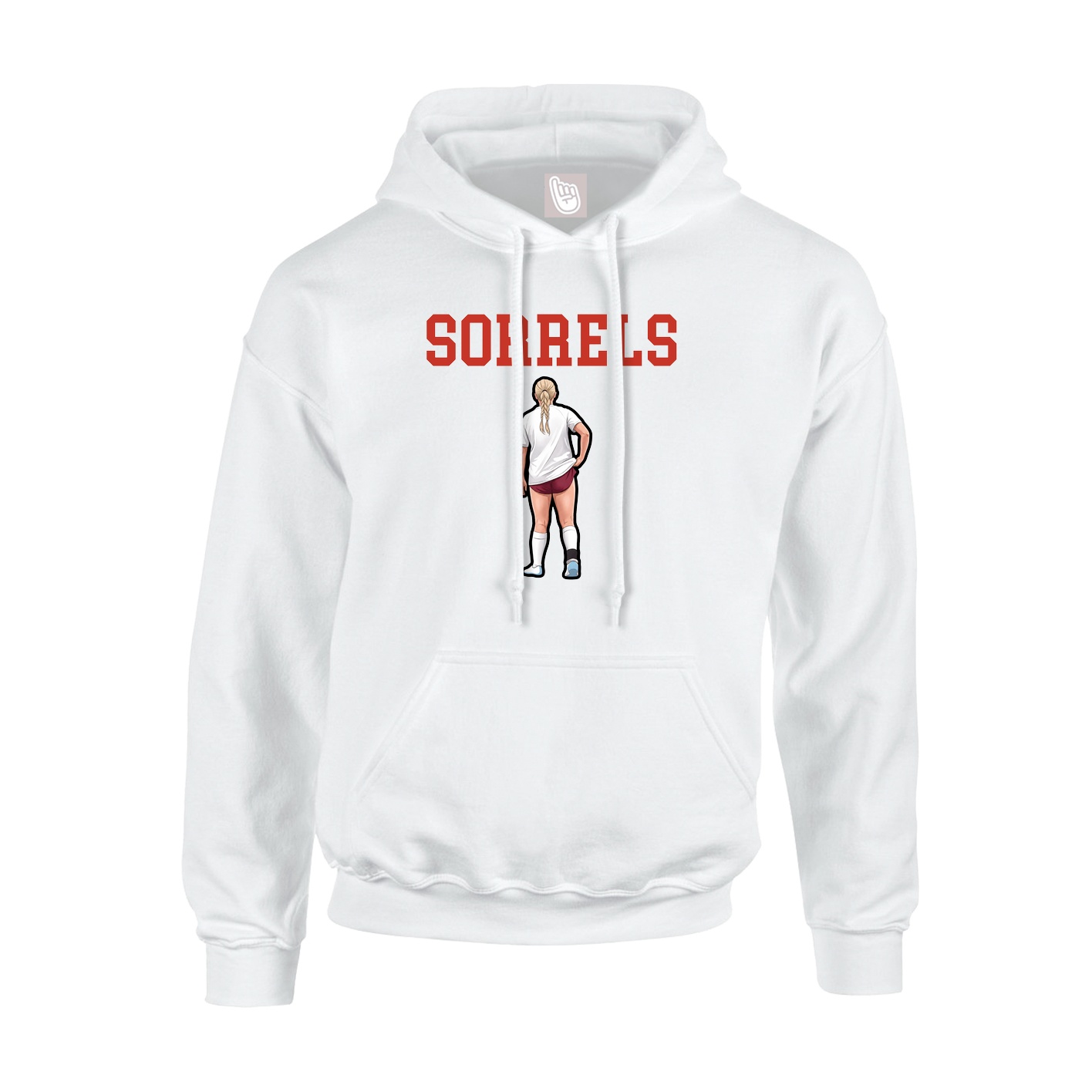 Youth Hoodie — Shirsey in White
