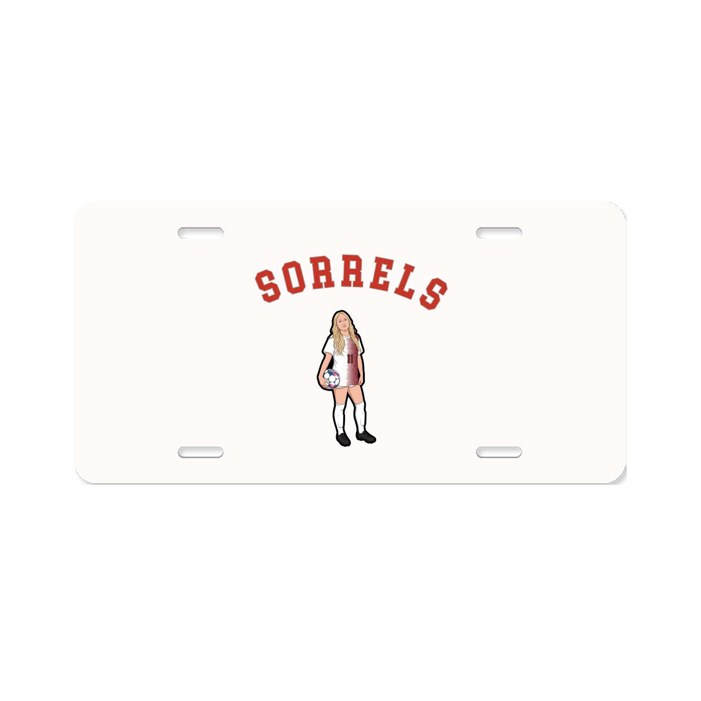 License Plate — Shirsey Arch in Classic