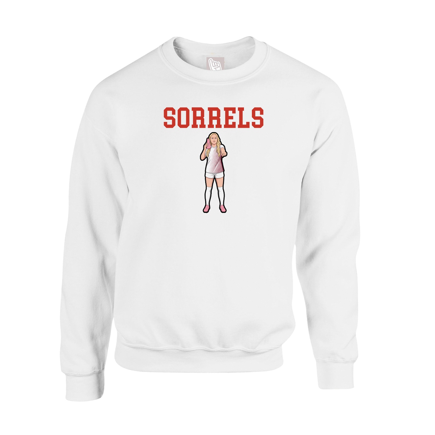Fleece Crew — Shirsey in White