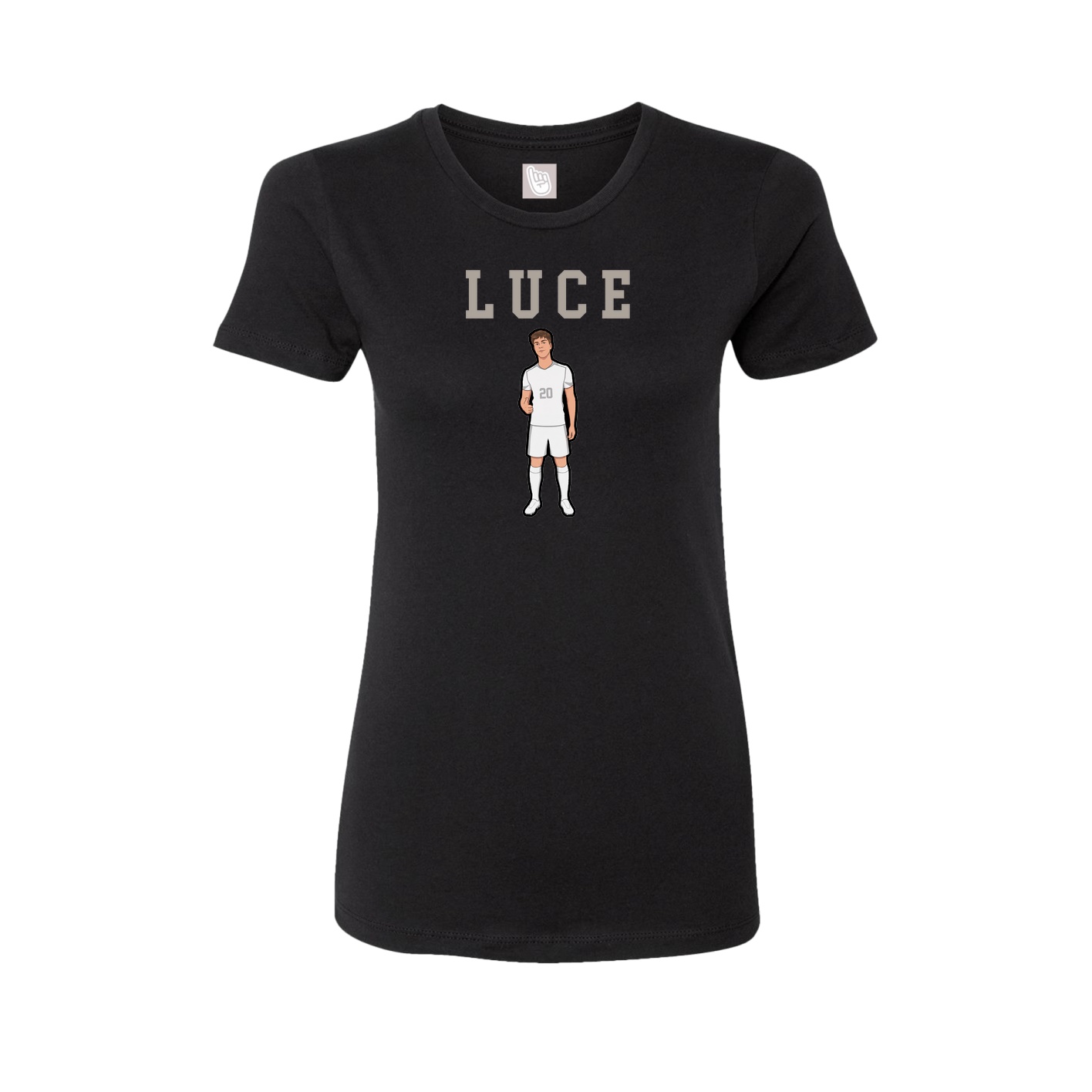 Fitted Women's Tee — Shirsey in Black
