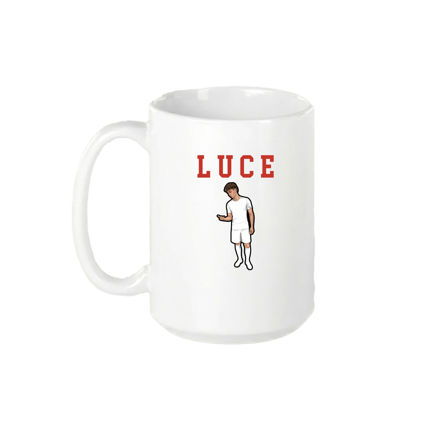 15oz Coffee Mug — Shirsey in White