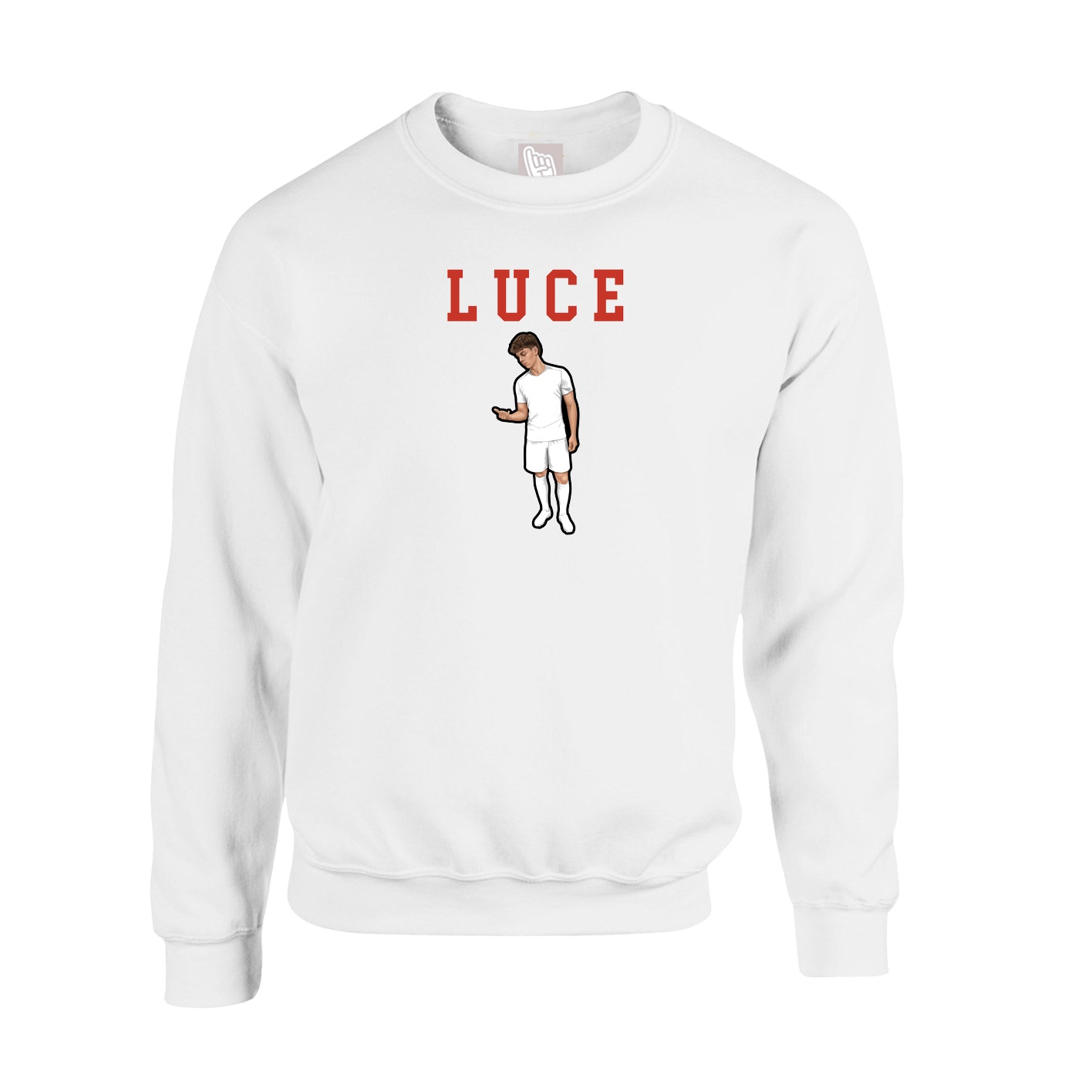Fleece Crew — Shirsey in White